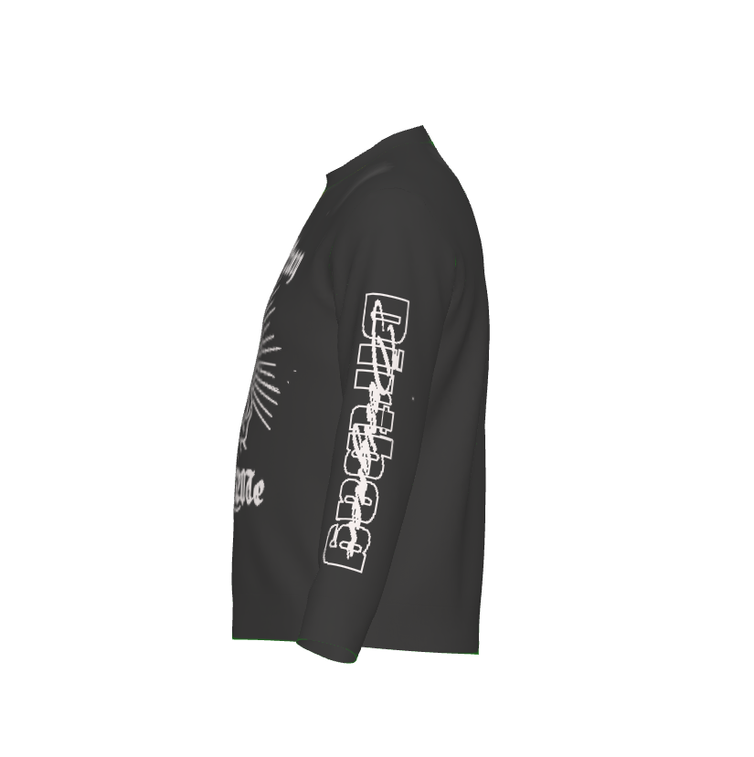 "Don't Pray For Me" Praying Hands Knitted Unisex Sweater