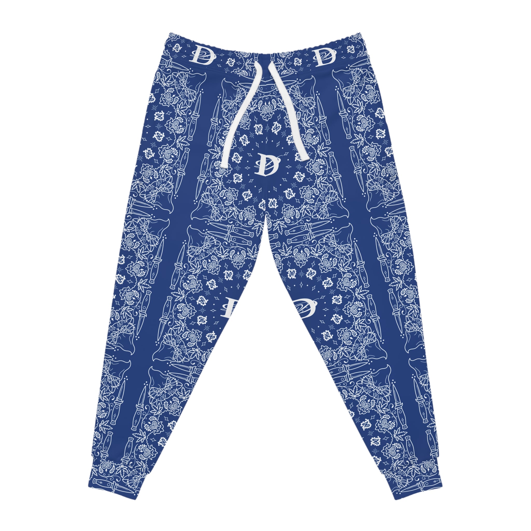 DD Custom Bandana Print Joggers AOP