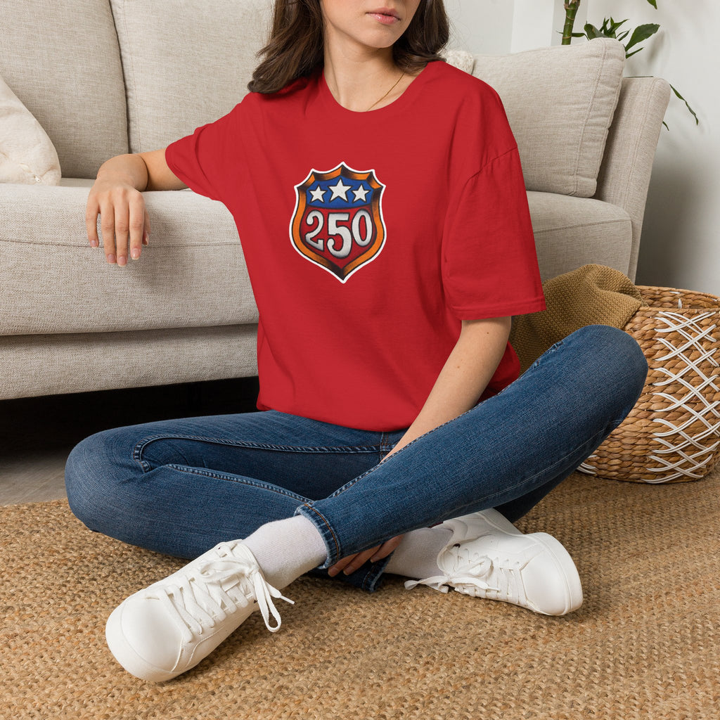 250th Anniversery Shield Tattoo Unisex Softstyle T-Shirt