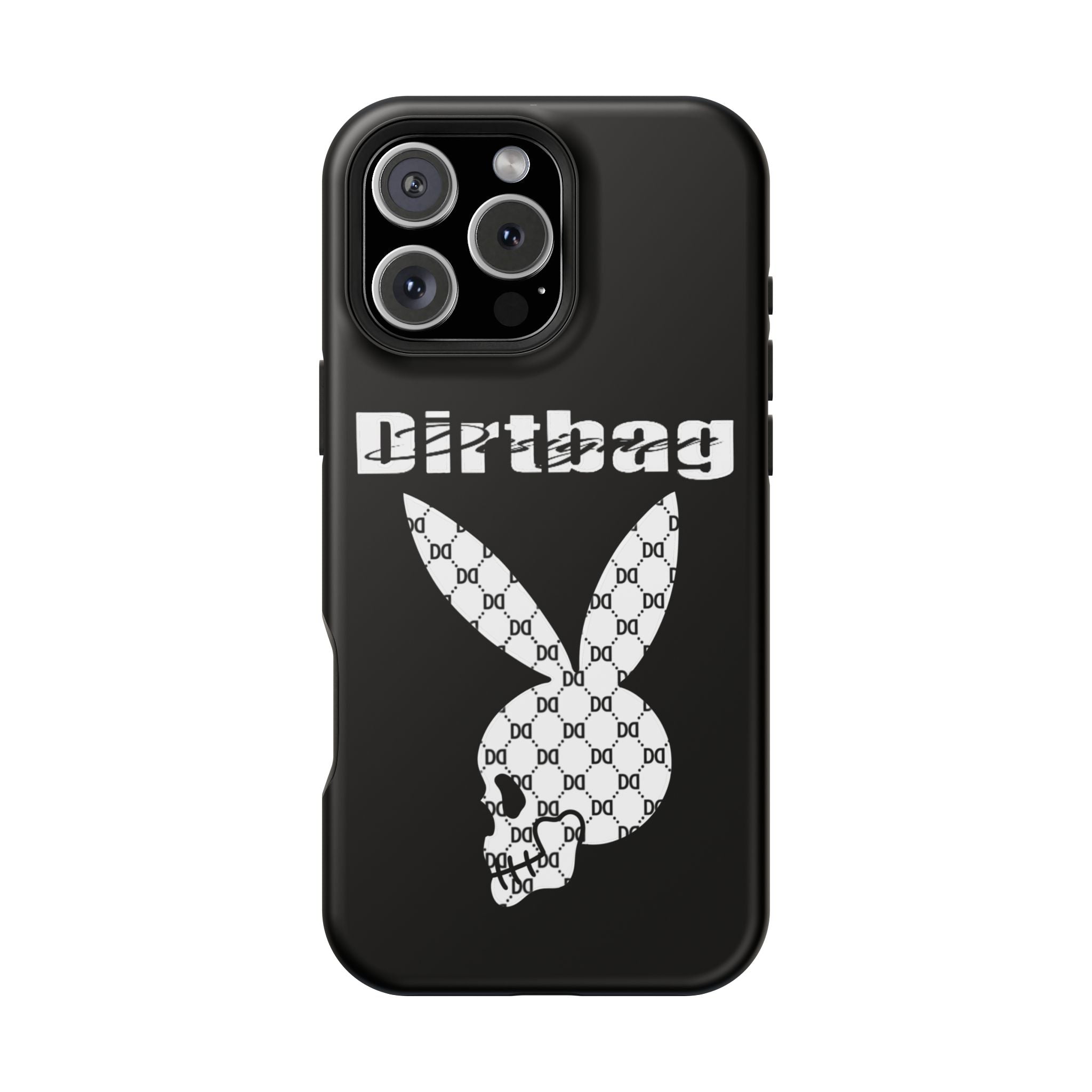 DD Monogram Bunny Skull Magnetic Phone Case