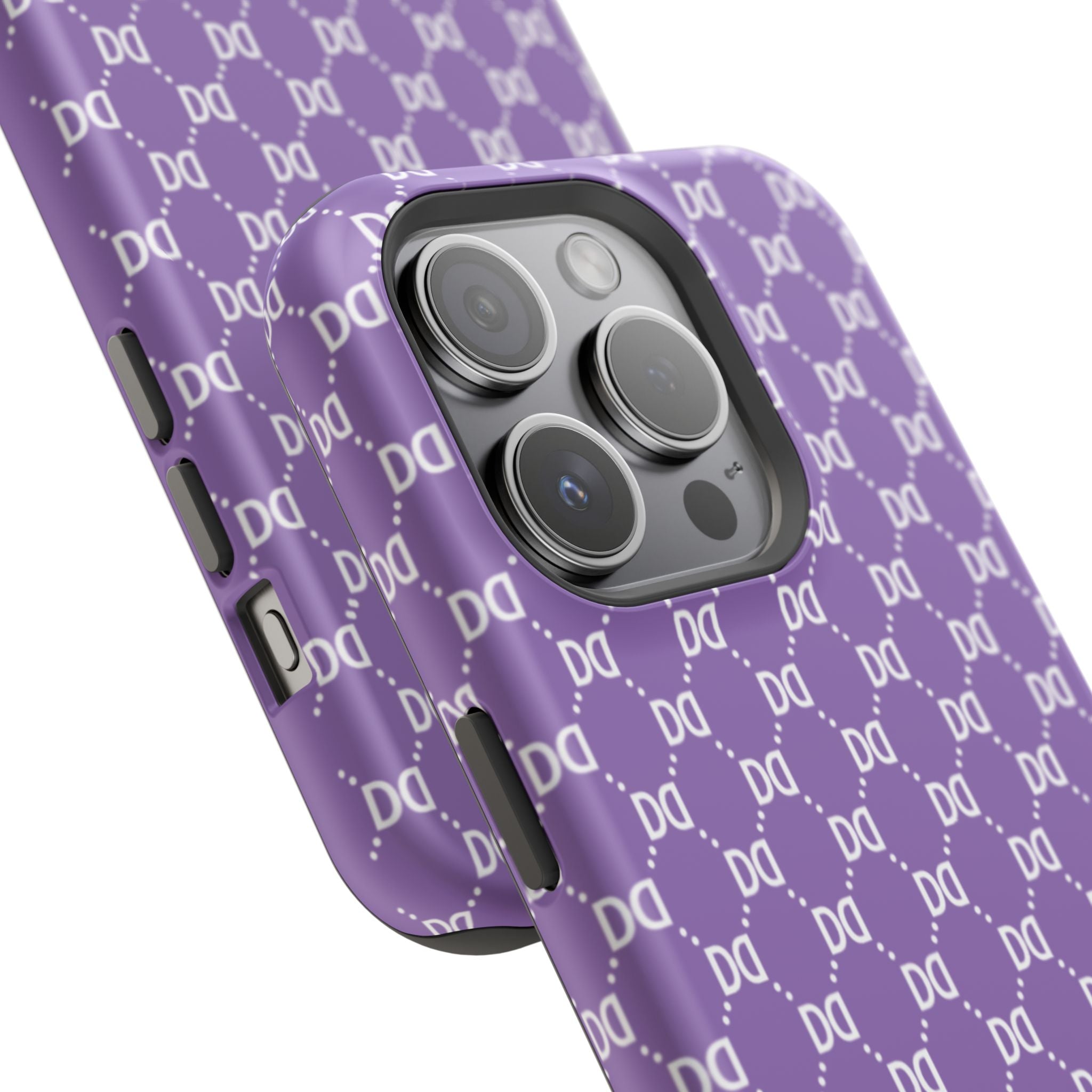 DD Monogram Pattern Magnetic Phone Case
