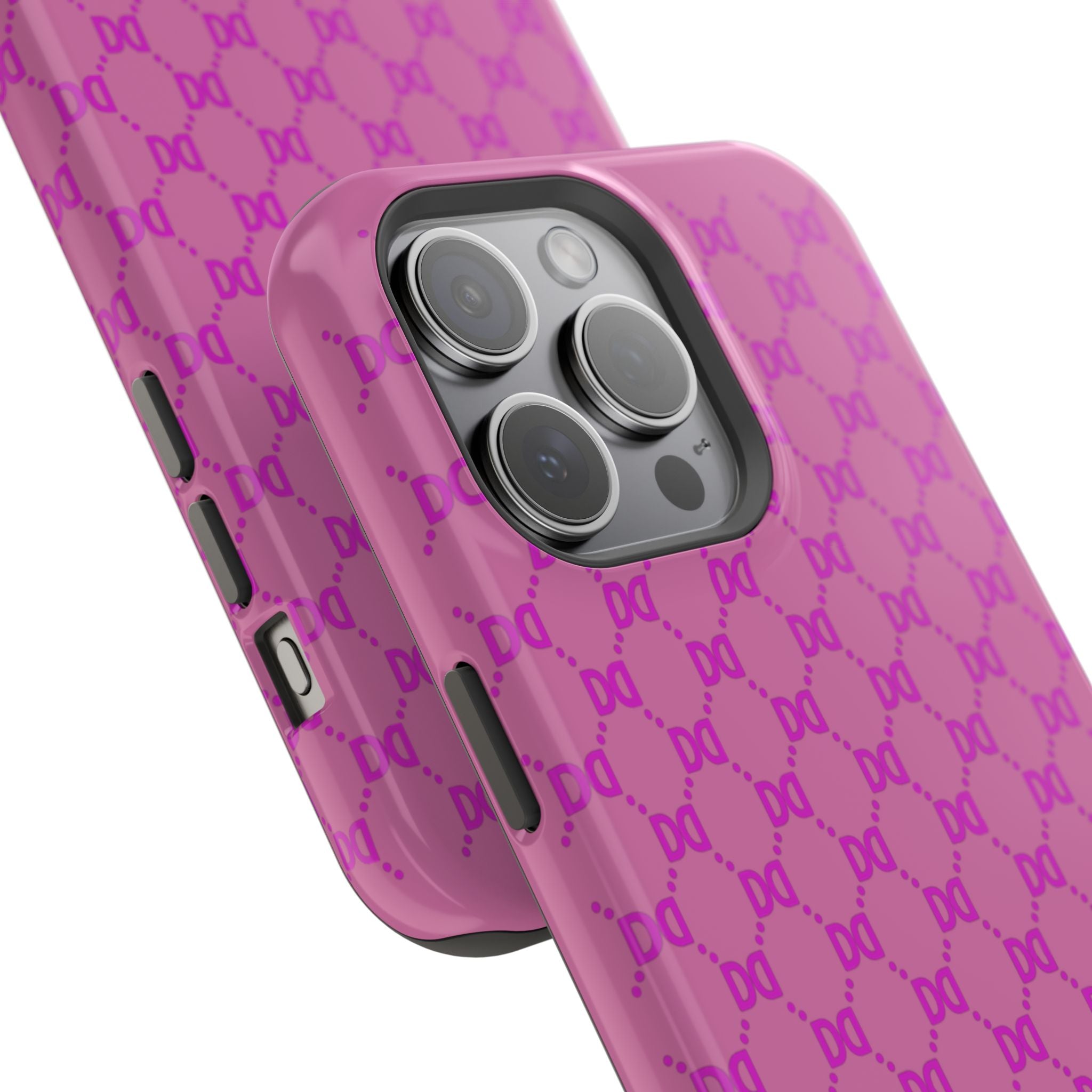DD Monogram Pattern Magnetic Phone Case