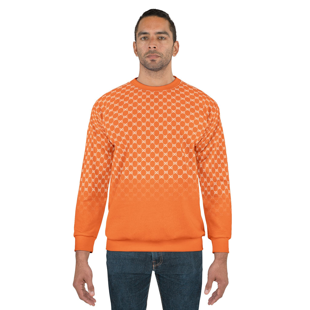 DD Fading Custom Monogram Pattern Unisex Sweatshirt AOP