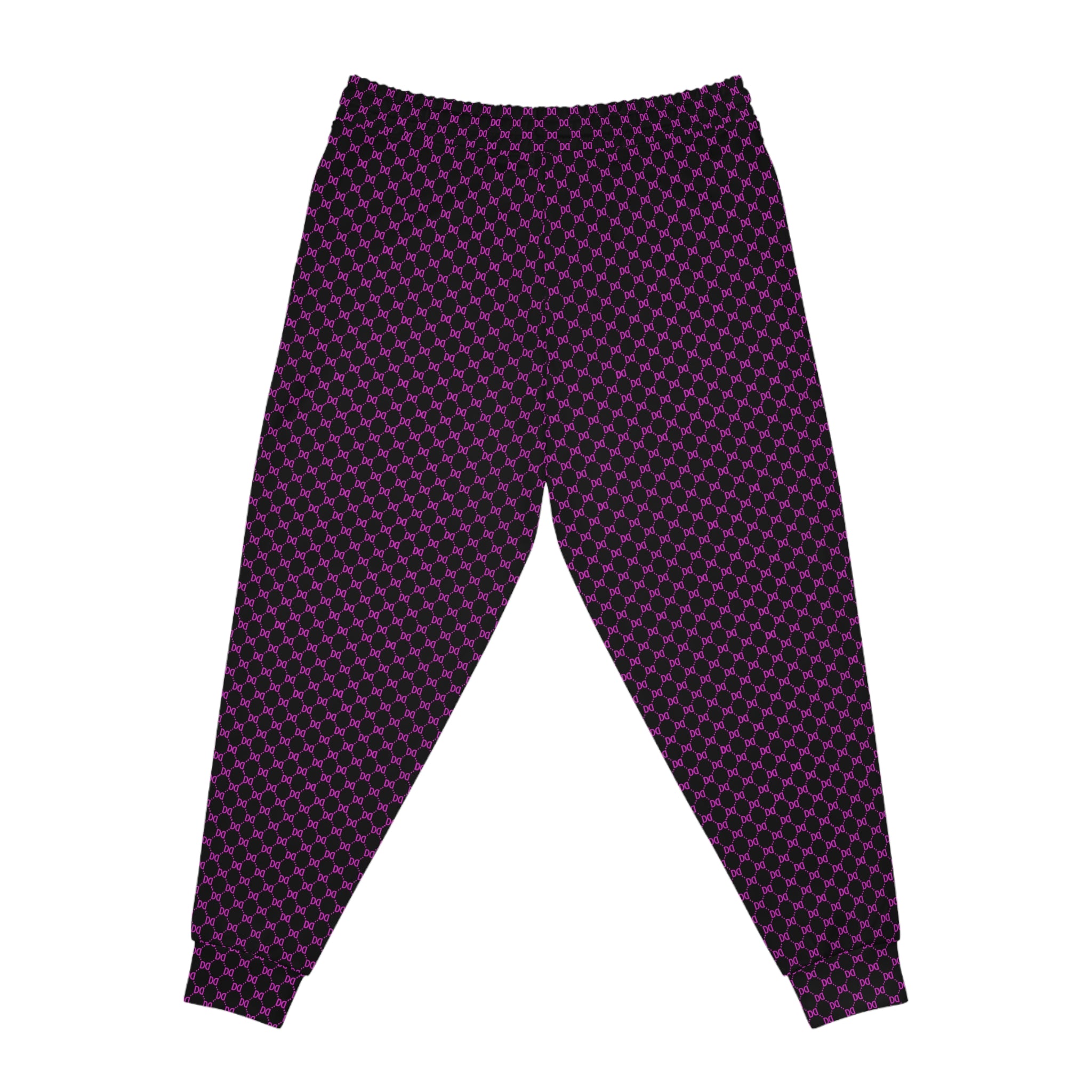 DD Custom Monogram Print Unisex Joggers AOP