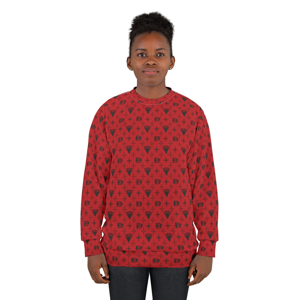 Bandito Panther Custom Monogram Print Unisex Sweatshirt AOP