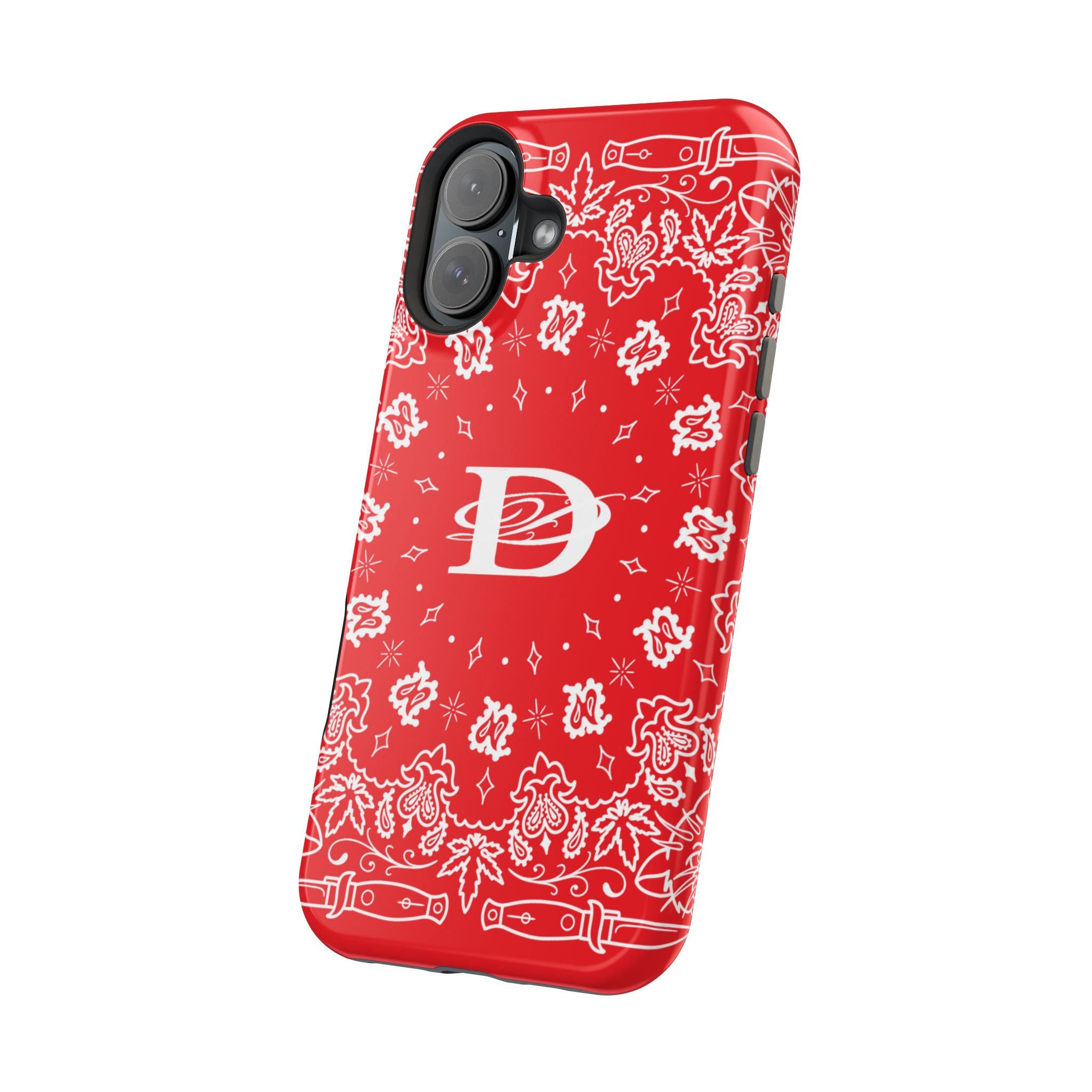 DD Custom Bandana Print Magnetic Case iPhone/Samsung