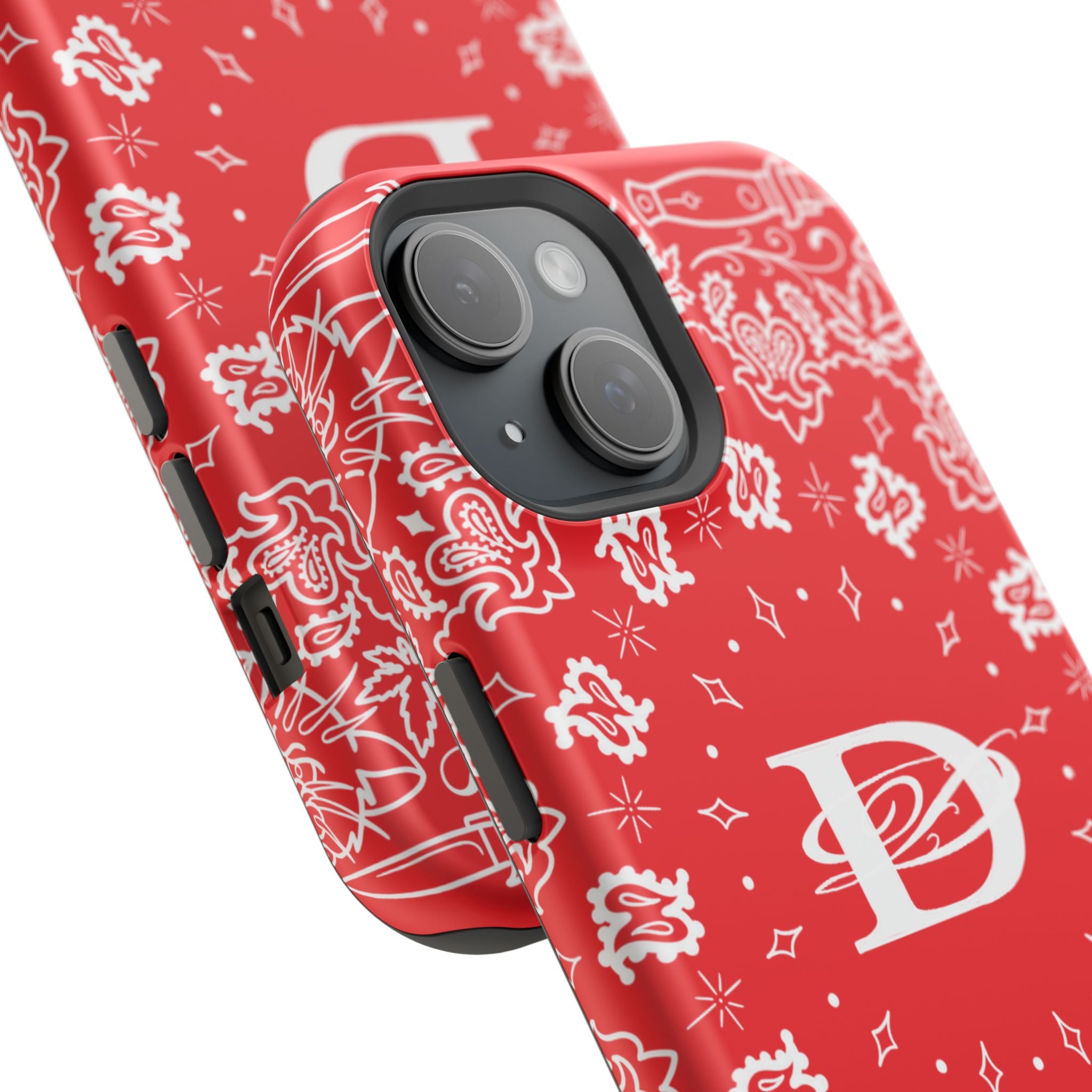 DD Custom Bandana Print Magnetic iPhone Case