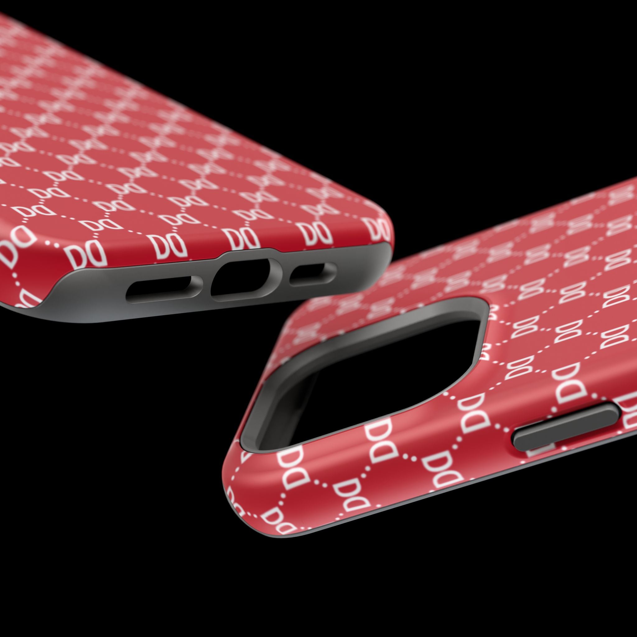 DD Monogram Pattern Magnetic Phone Case
