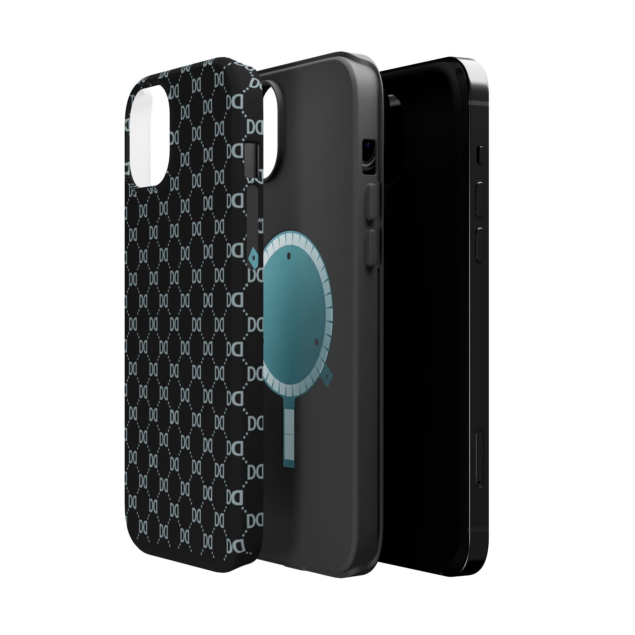 DD Monogram Pattern Magnetic Phone Case
