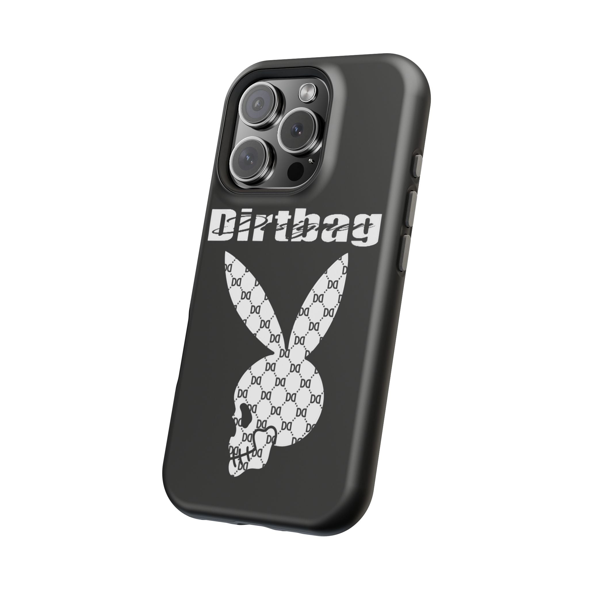 DD Monogram Bunny Skull Magnetic Phone Case