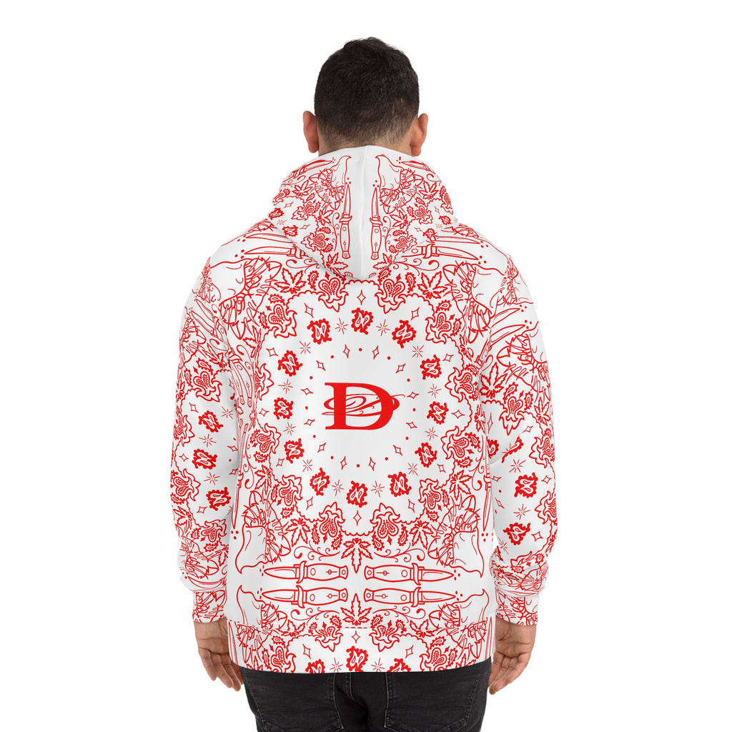 DD Custom Bandana Print Unisex Hoodie AOP
