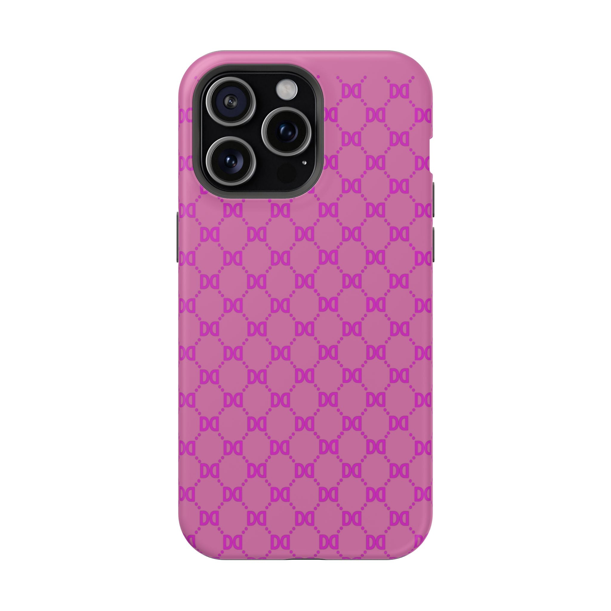 DD Monogram Pattern Magnetic Phone Case