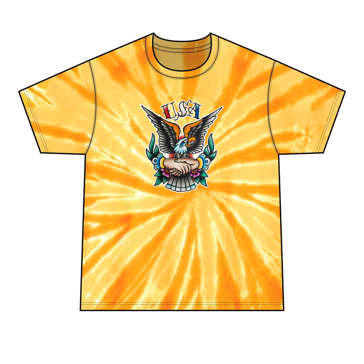 250th USA Anniversary Unisex Tie-Dye Tee