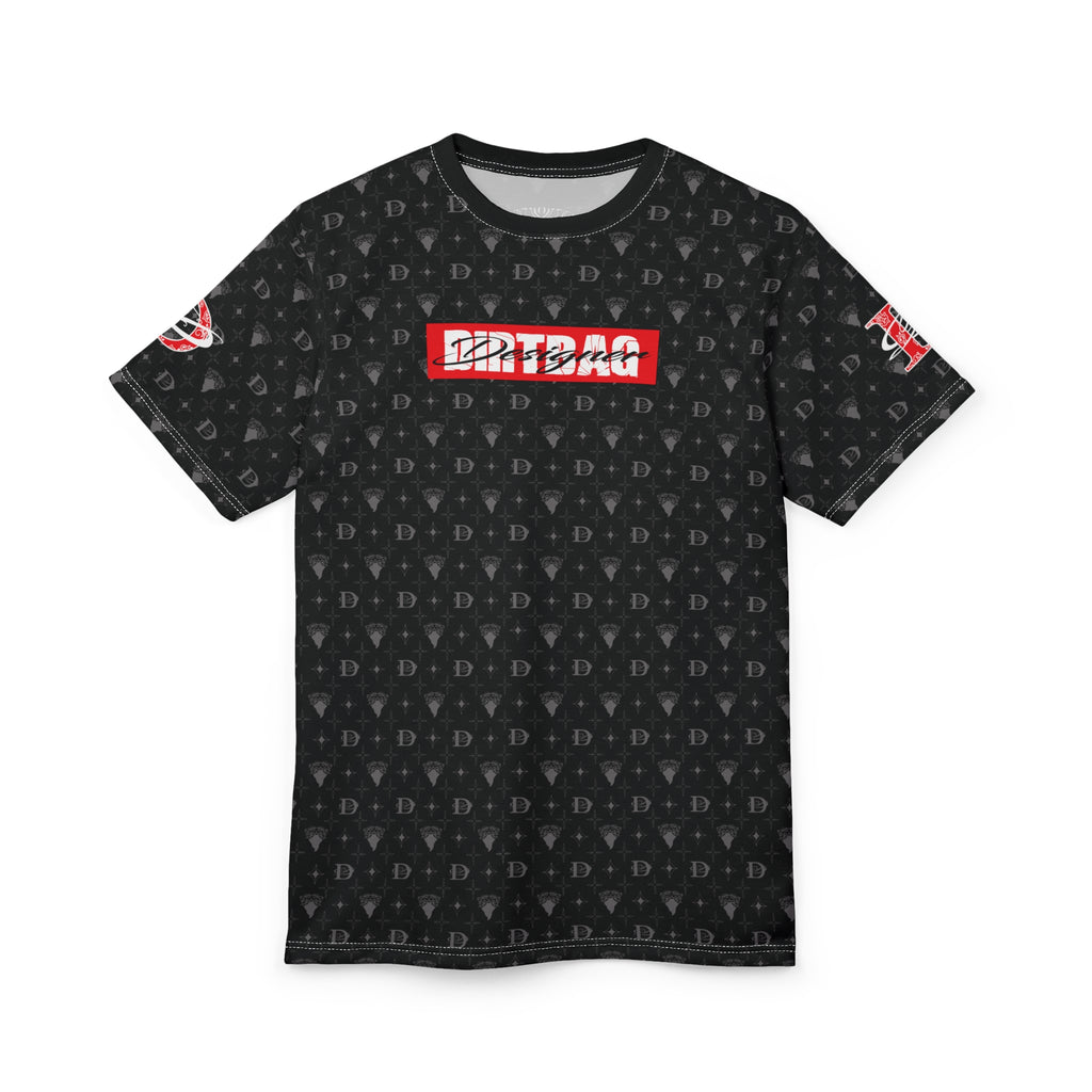 Bandito Panther Custom Monogram Print w/ Box Logo Unisex T-Shirt AOP