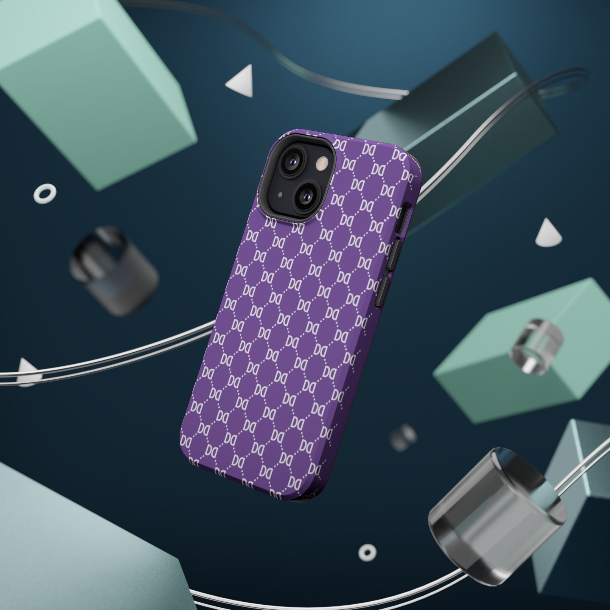 DD Monogram Pattern Magnetic Phone Case