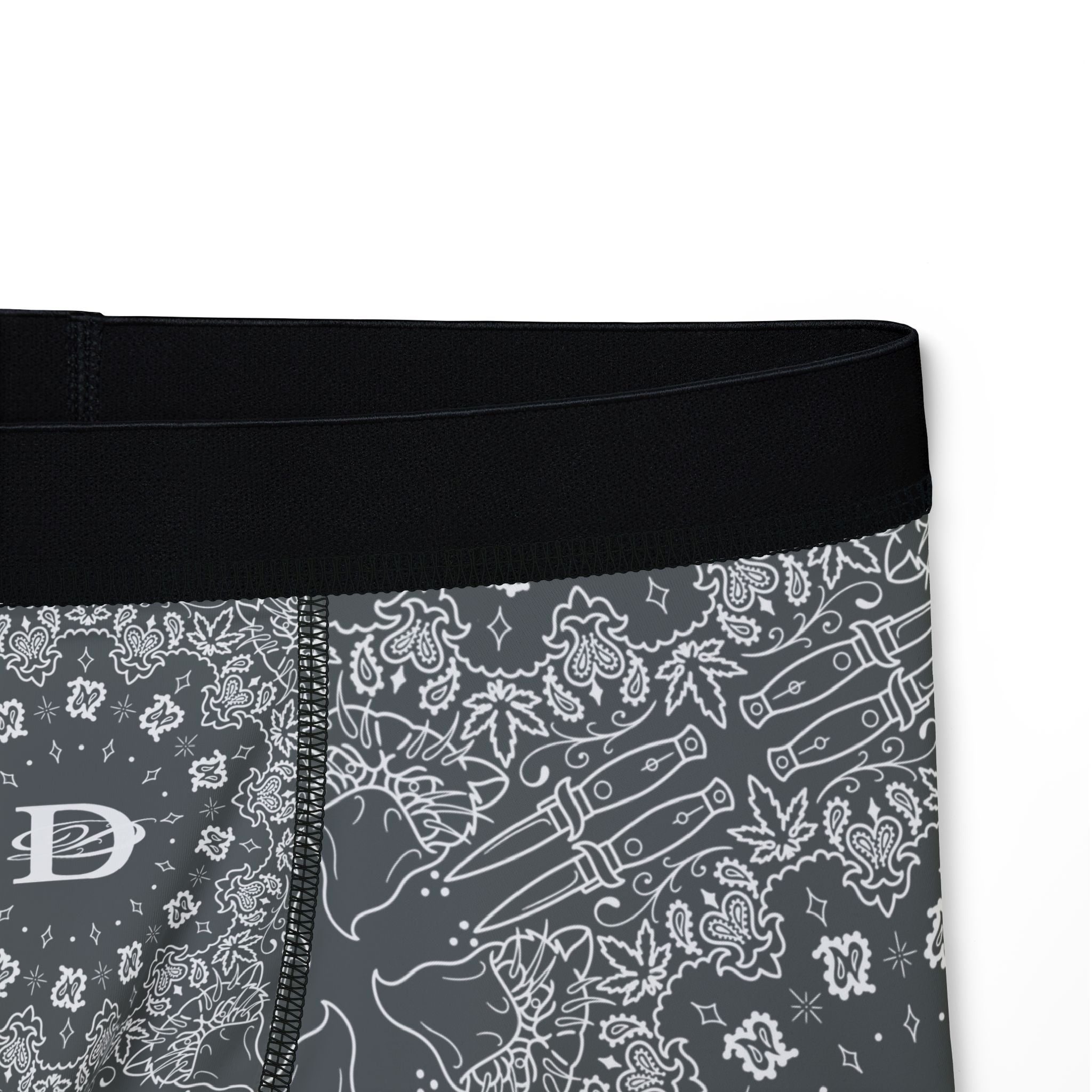 DD Custom Bandana Print Men's Boxers AOP