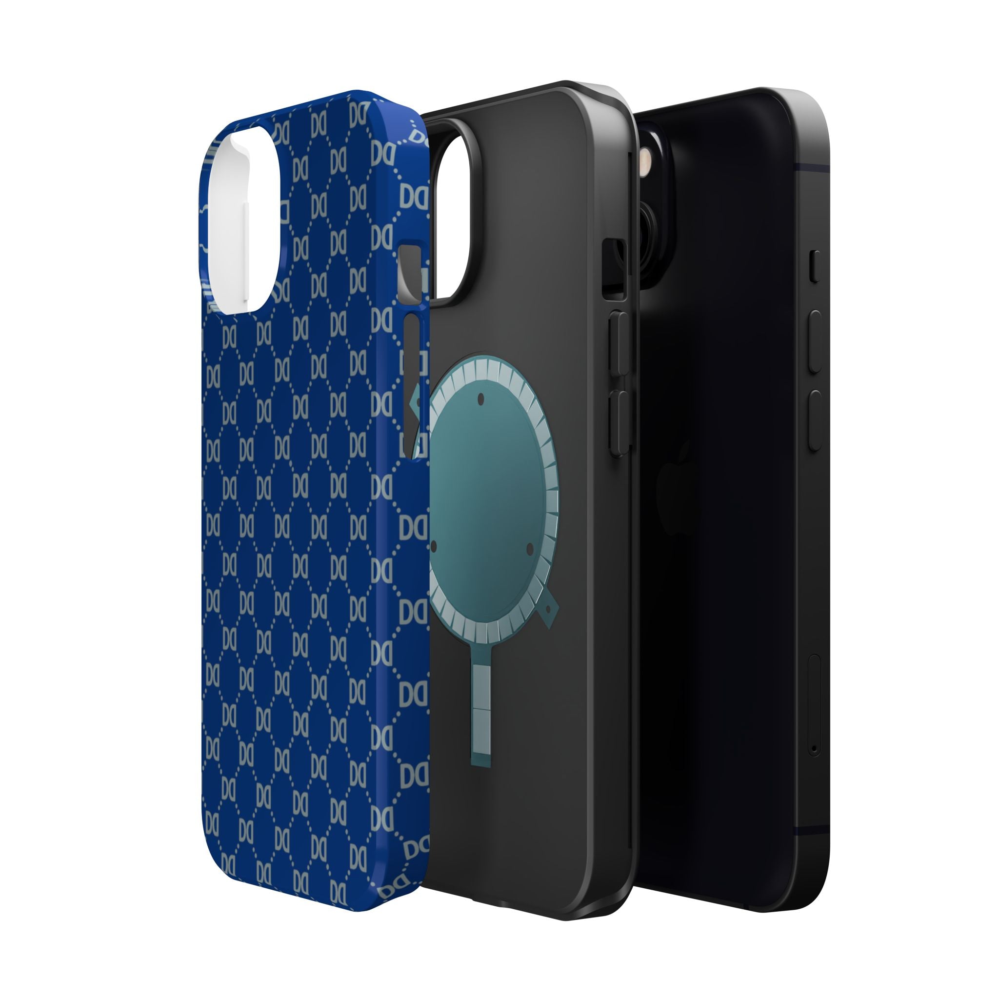 DD Monogram Pattern Magnetic Phone Case