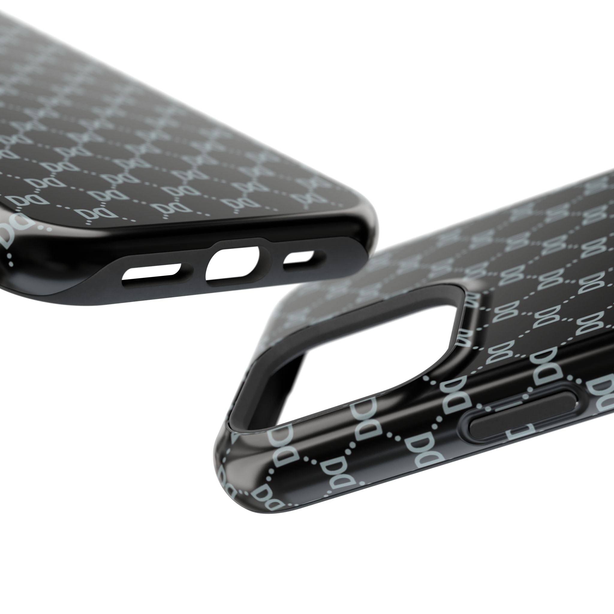DD Monogram Pattern Magnetic Phone Case