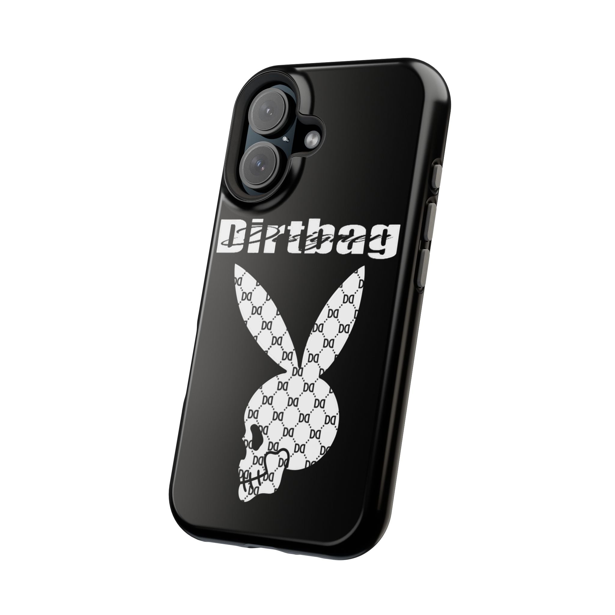 DD Monogram Bunny Skull Magnetic Phone Case