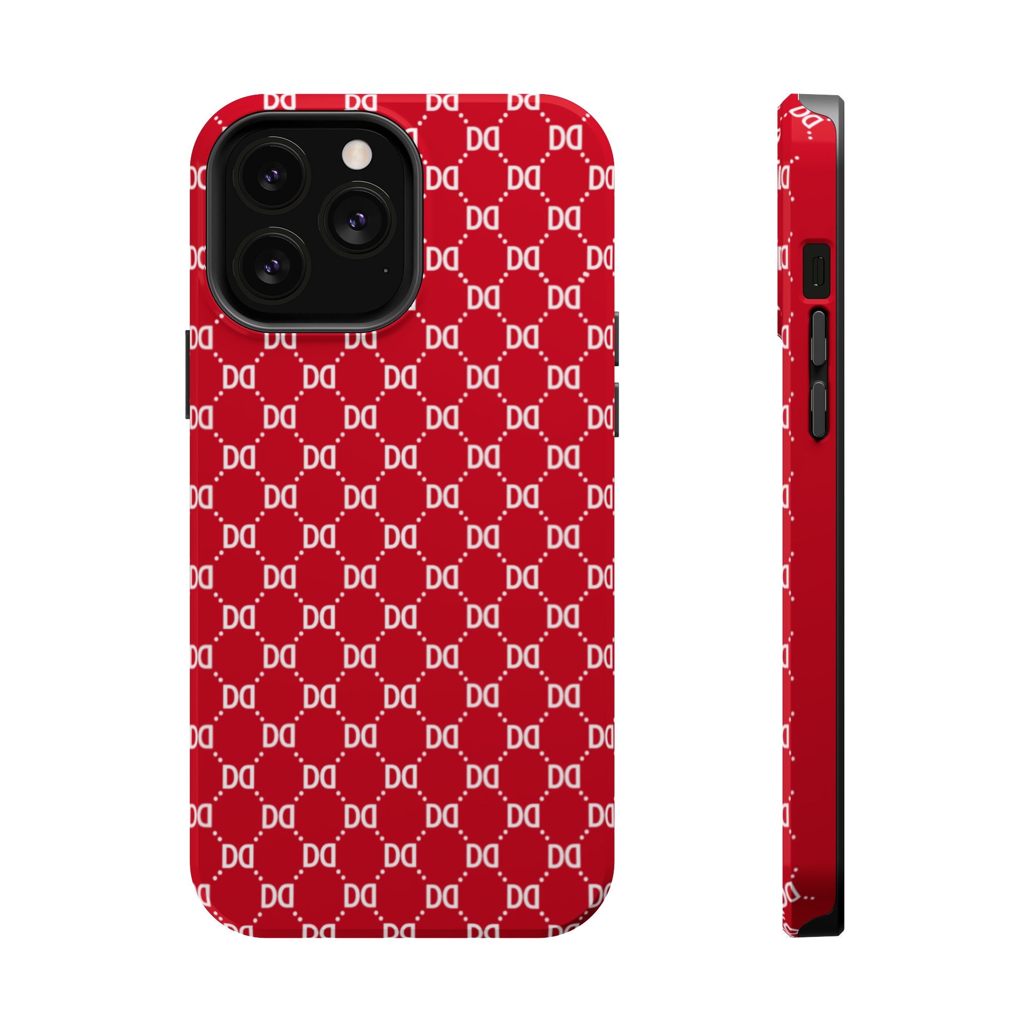 DD Monogram Pattern Magnetic Phone Case