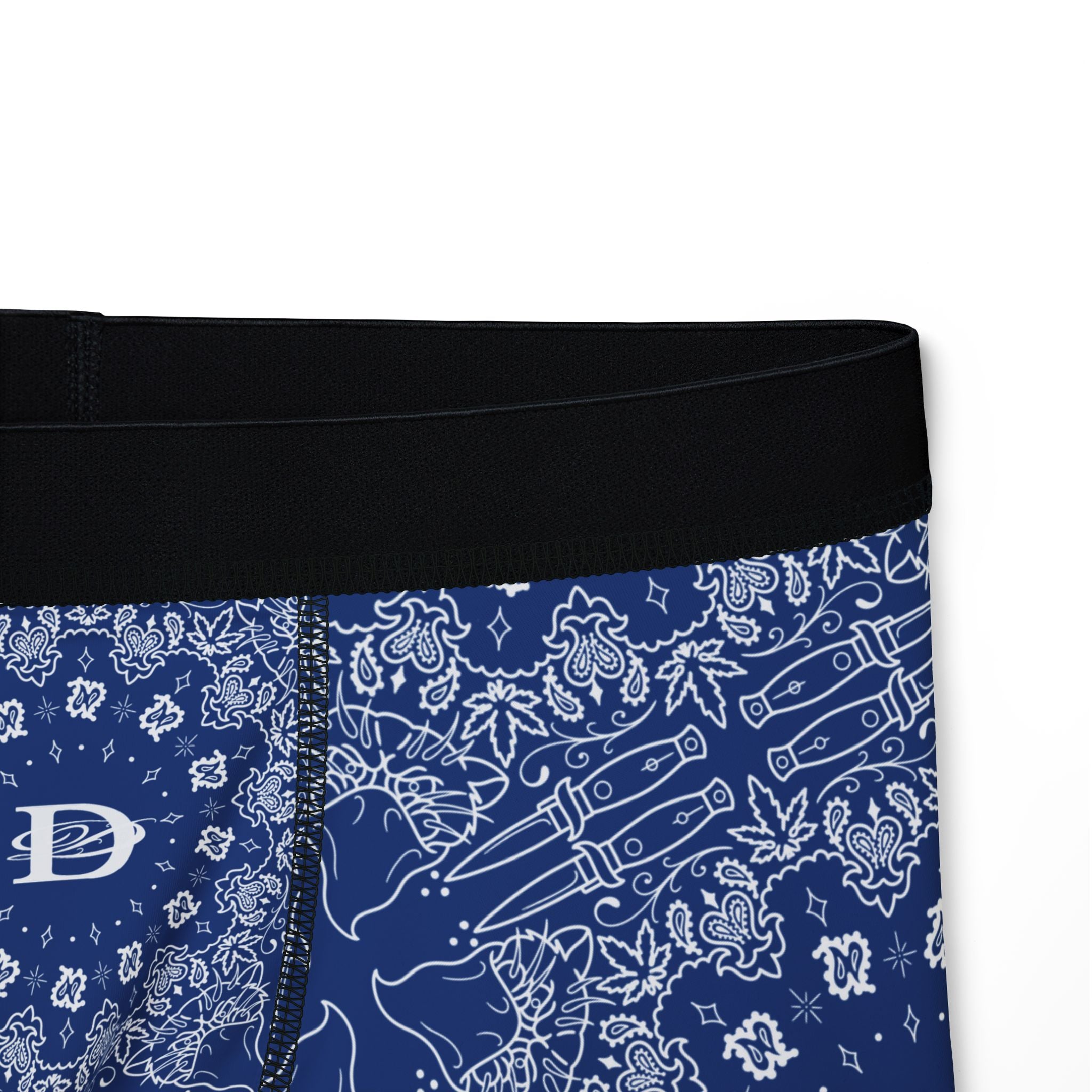 DD Custom Bandana Print Men's Boxers AOP