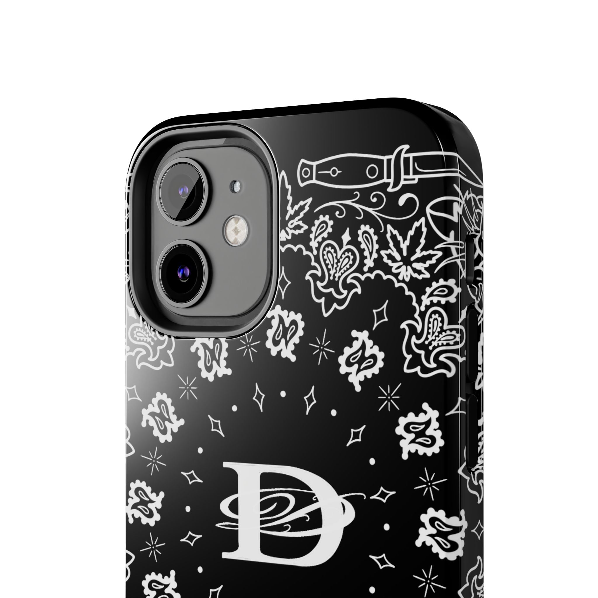DD Custom Bandana Print Phone Case