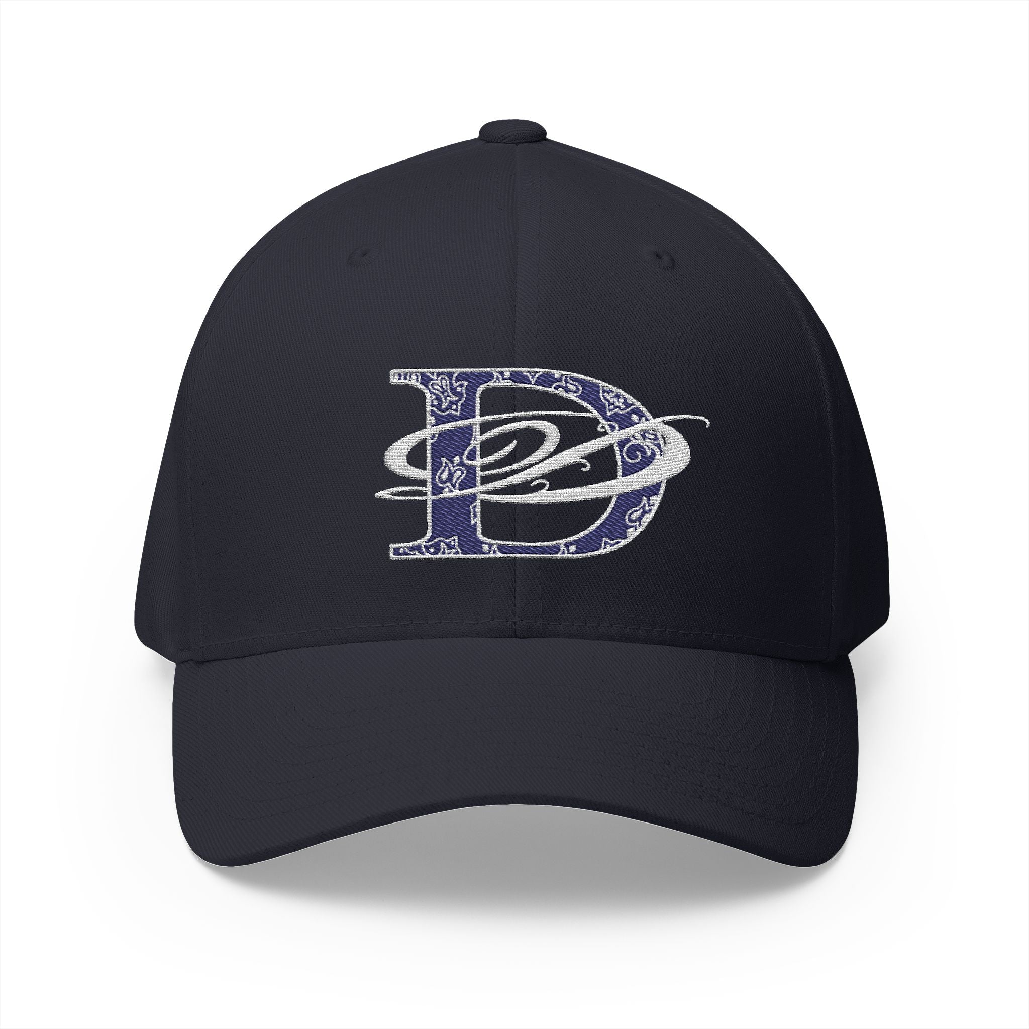 DD Bandana Logo Embroidered Closed Back Stretch Fit Cap