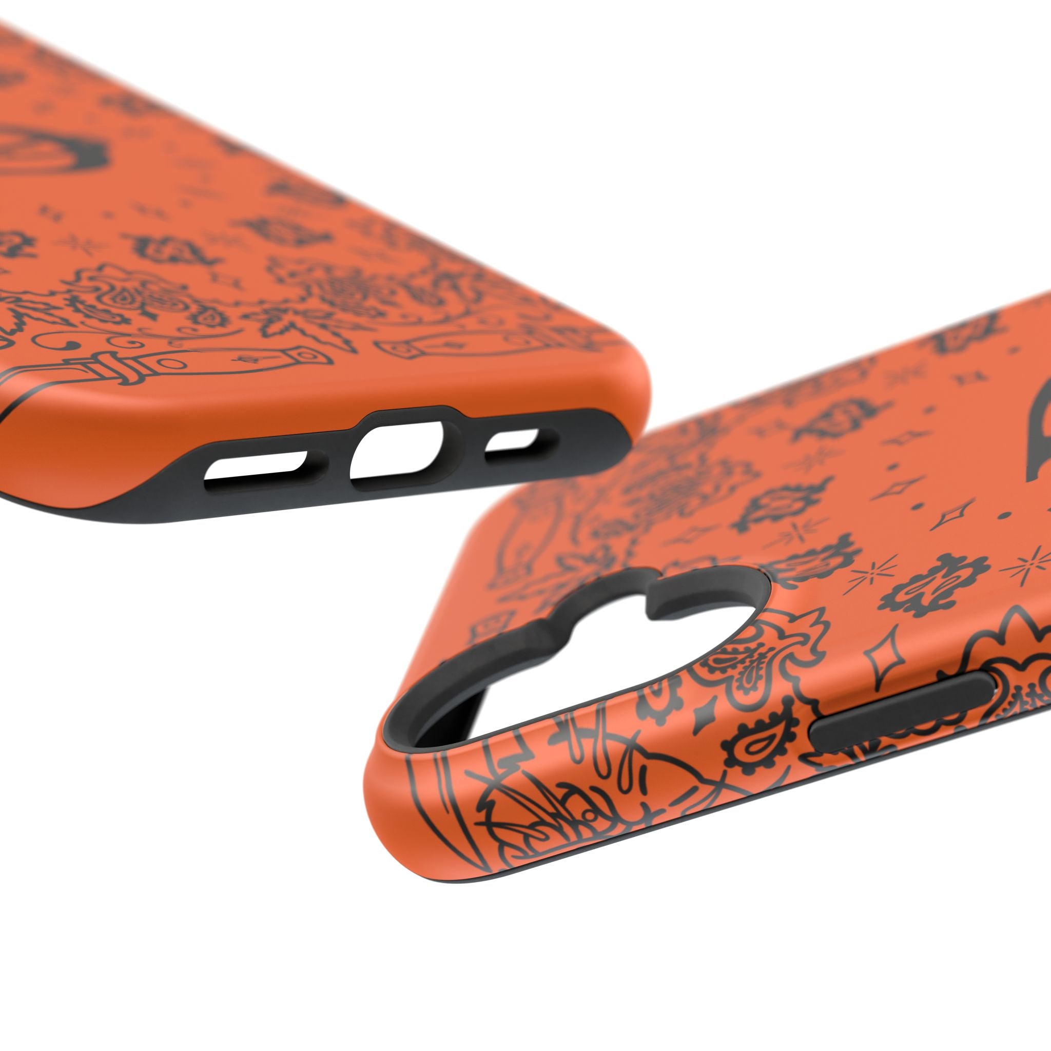 DD Custom Bandana Print Stylish Magnetic Phone Cases for Trendy Protection, Customize Your Style, Personalized Gift, Unique Design