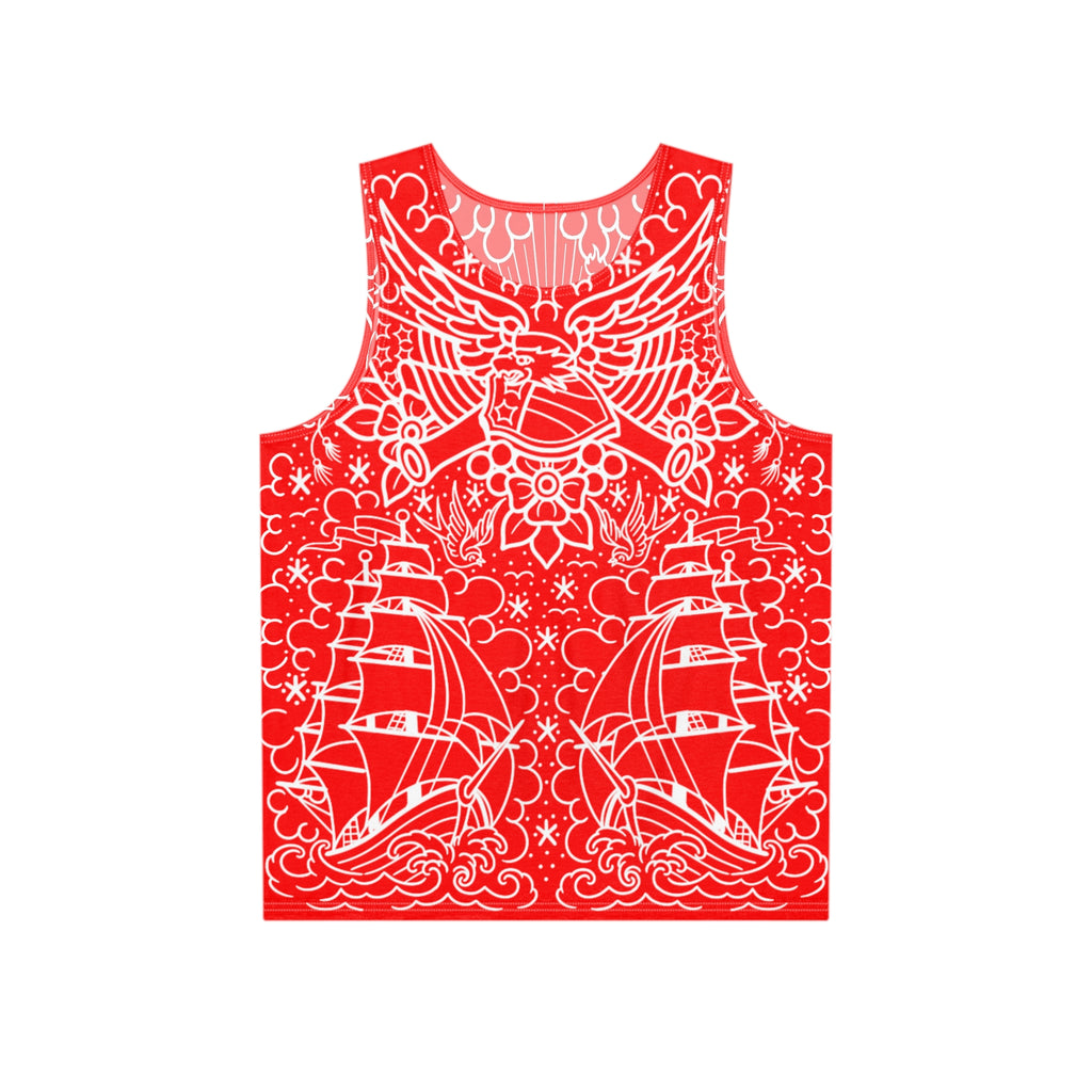 American Traditional Body Suit Tank Top AOP