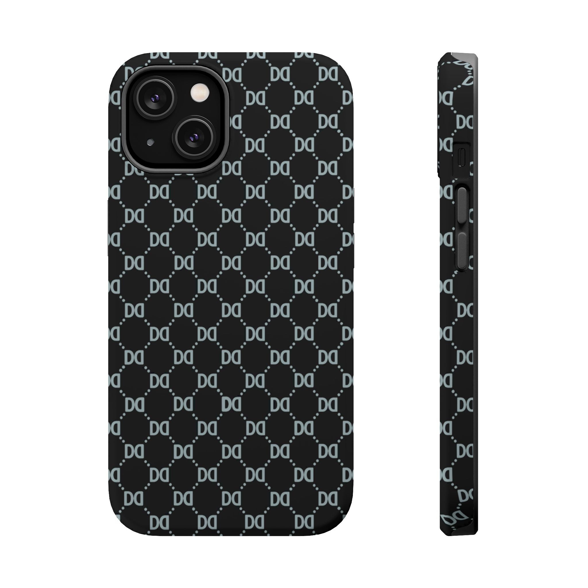 DD Monogram Pattern Magnetic Phone Case