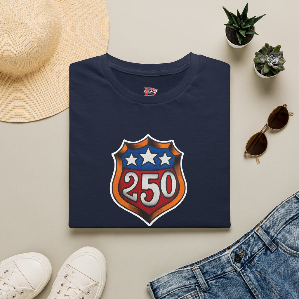 250th Anniversery Shield Tattoo Unisex Softstyle T-Shirt