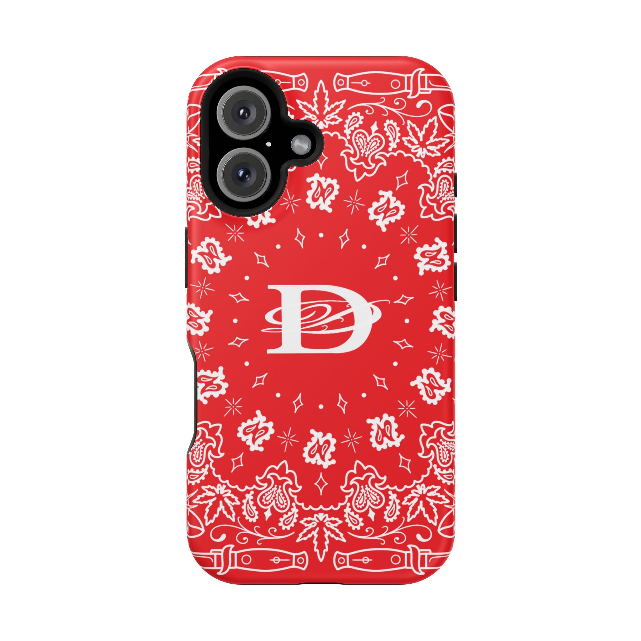 DD Custom Bandana Print Magnetic iPhone Case