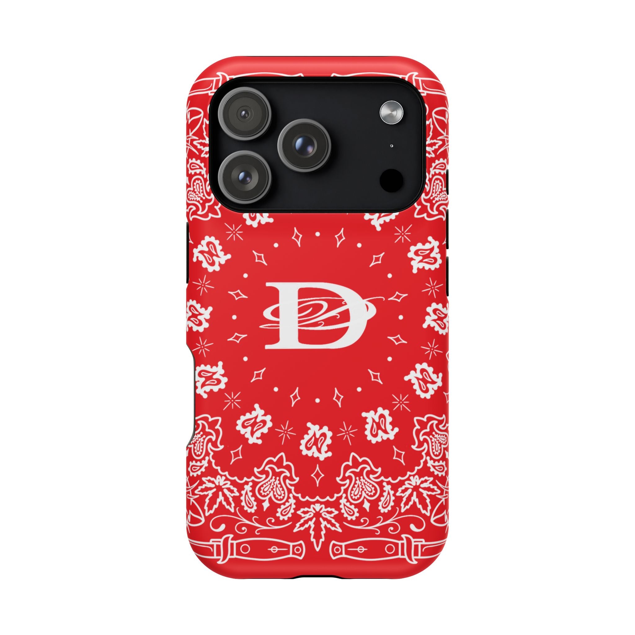 DD Custom Bandana Print Magnetic Case iPhone/Samsung