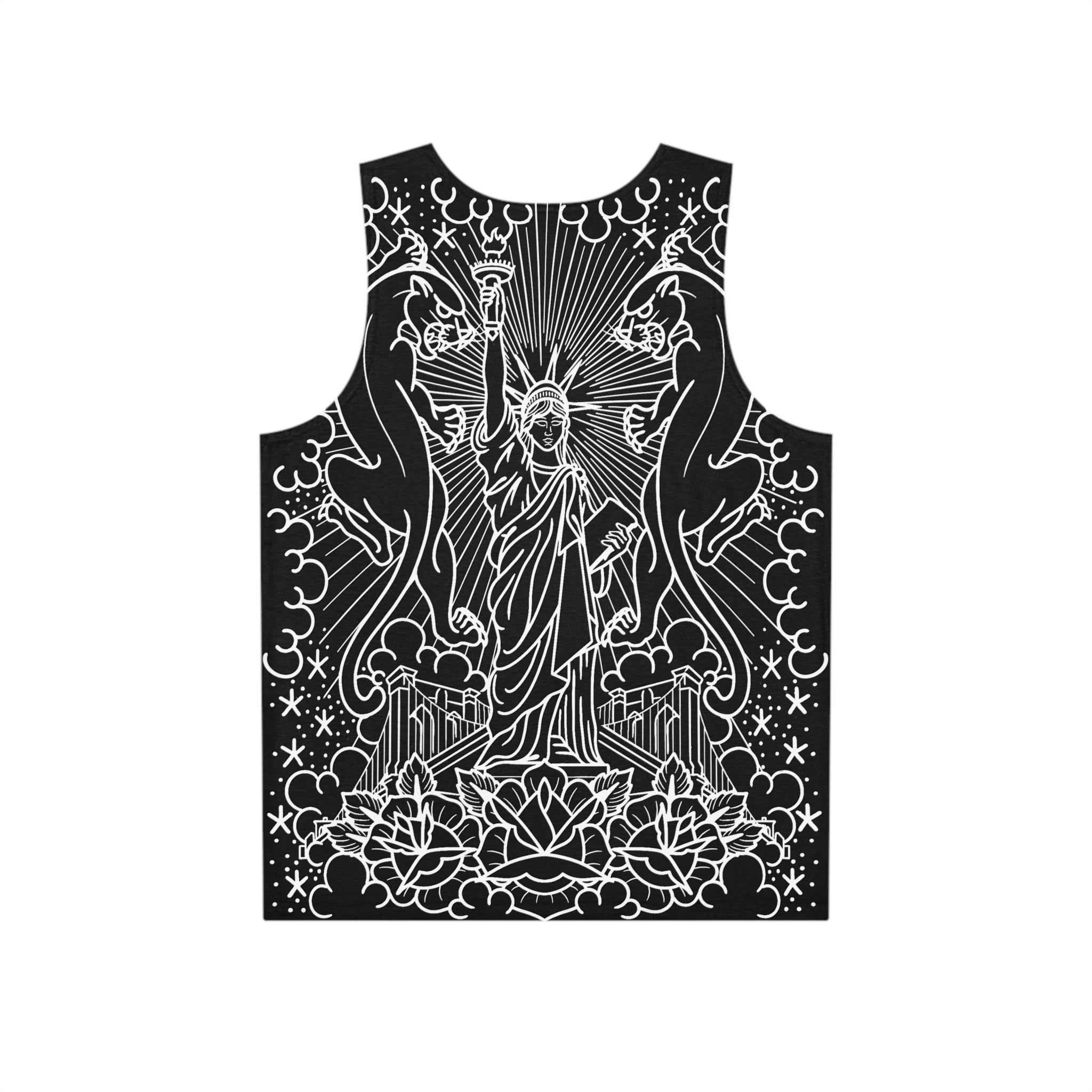 American Traditional Tattoo Body Suit Tank Top AOP