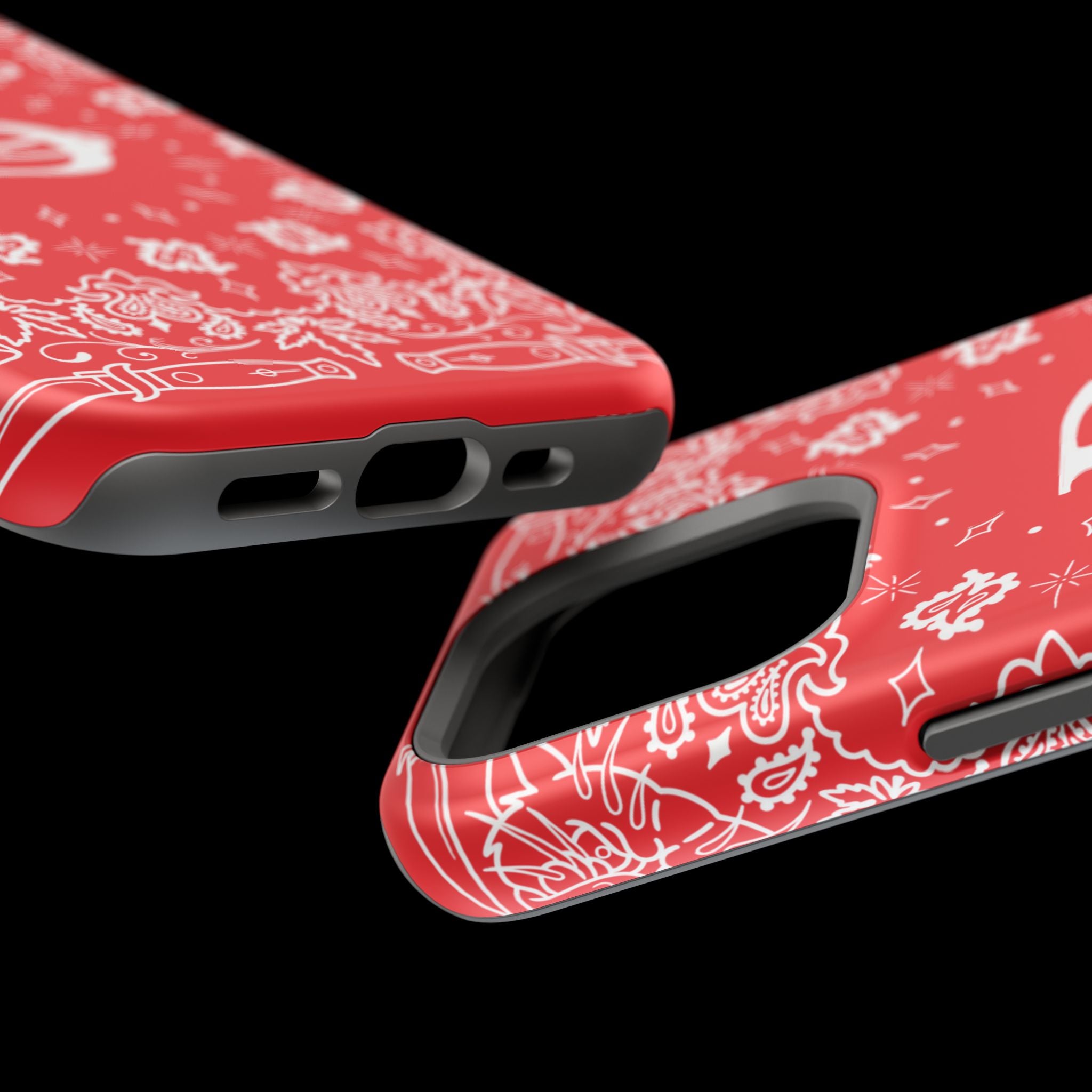 DD Custom Bandana Print Magnetic iPhone Case