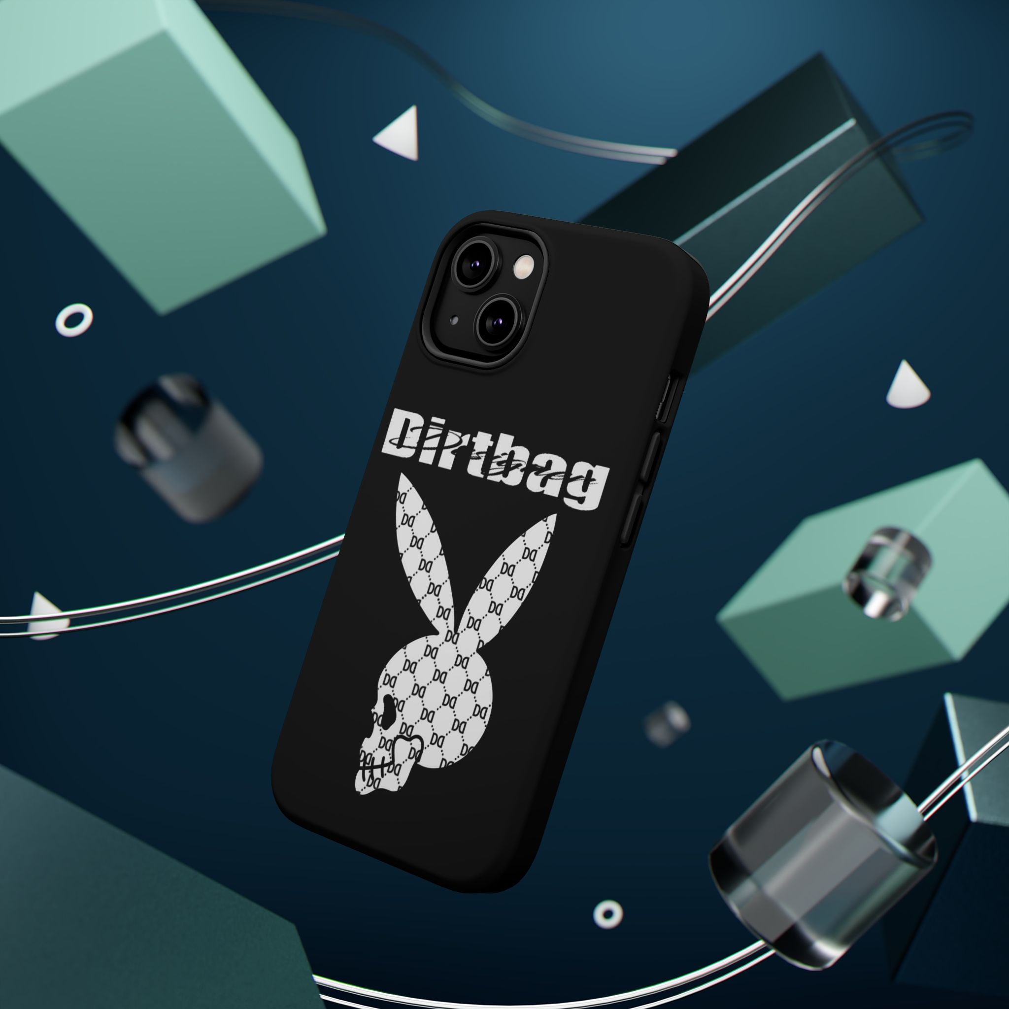 DD Monogram Bunny Skull Magnetic Phone Case