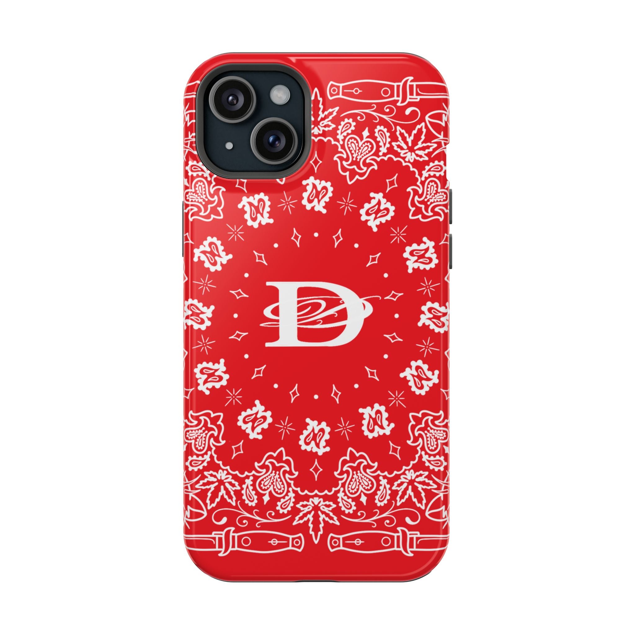 DD Custom Bandana Print Magnetic Case iPhone/Samsung