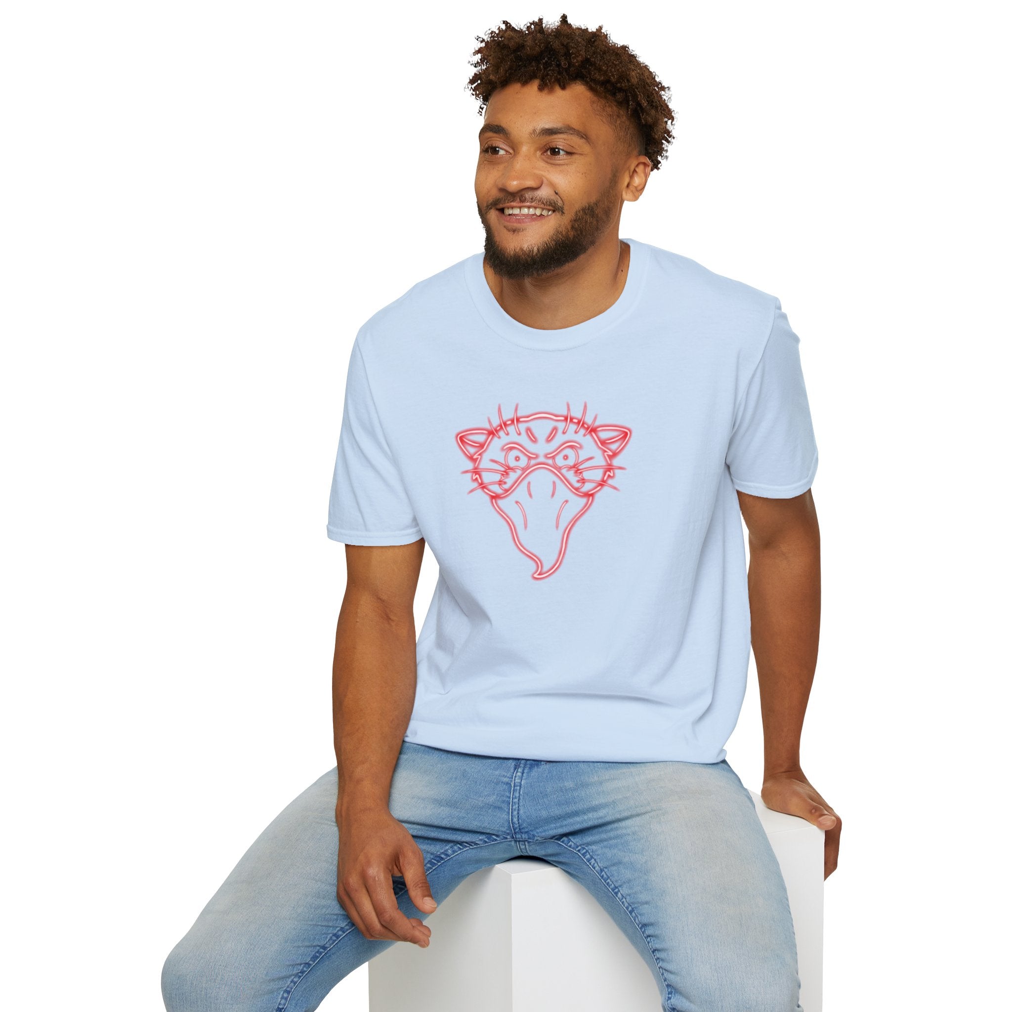 Neon Bandito Panther Softstyle Unisex T-Shirt