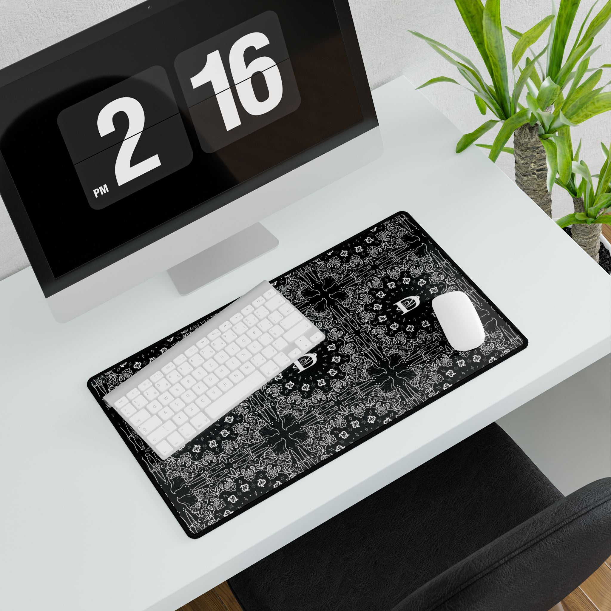 DD Custom Bandana Print Large Desk Mat Mouse Pad AOP
