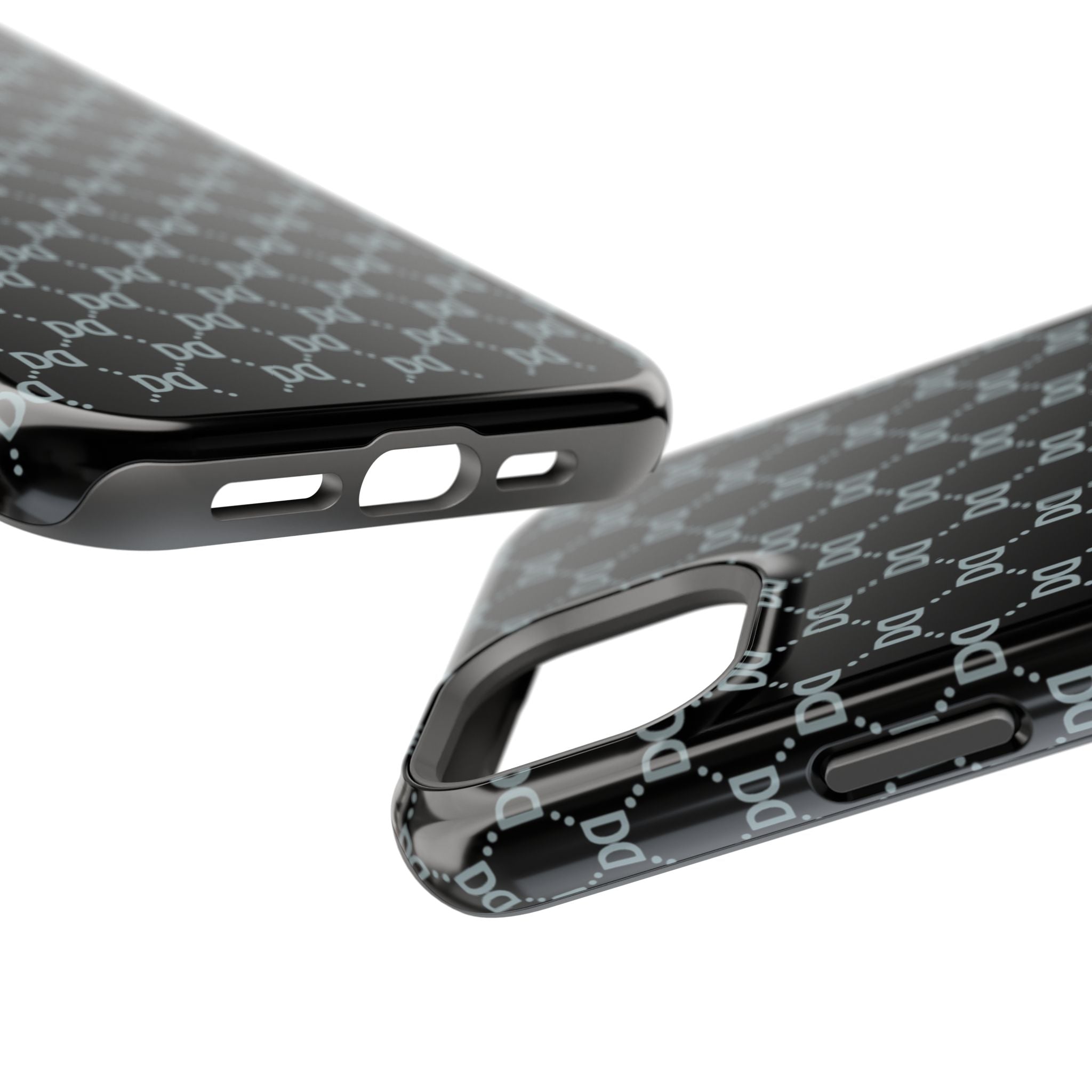 DD Monogram Pattern Magnetic Phone Case