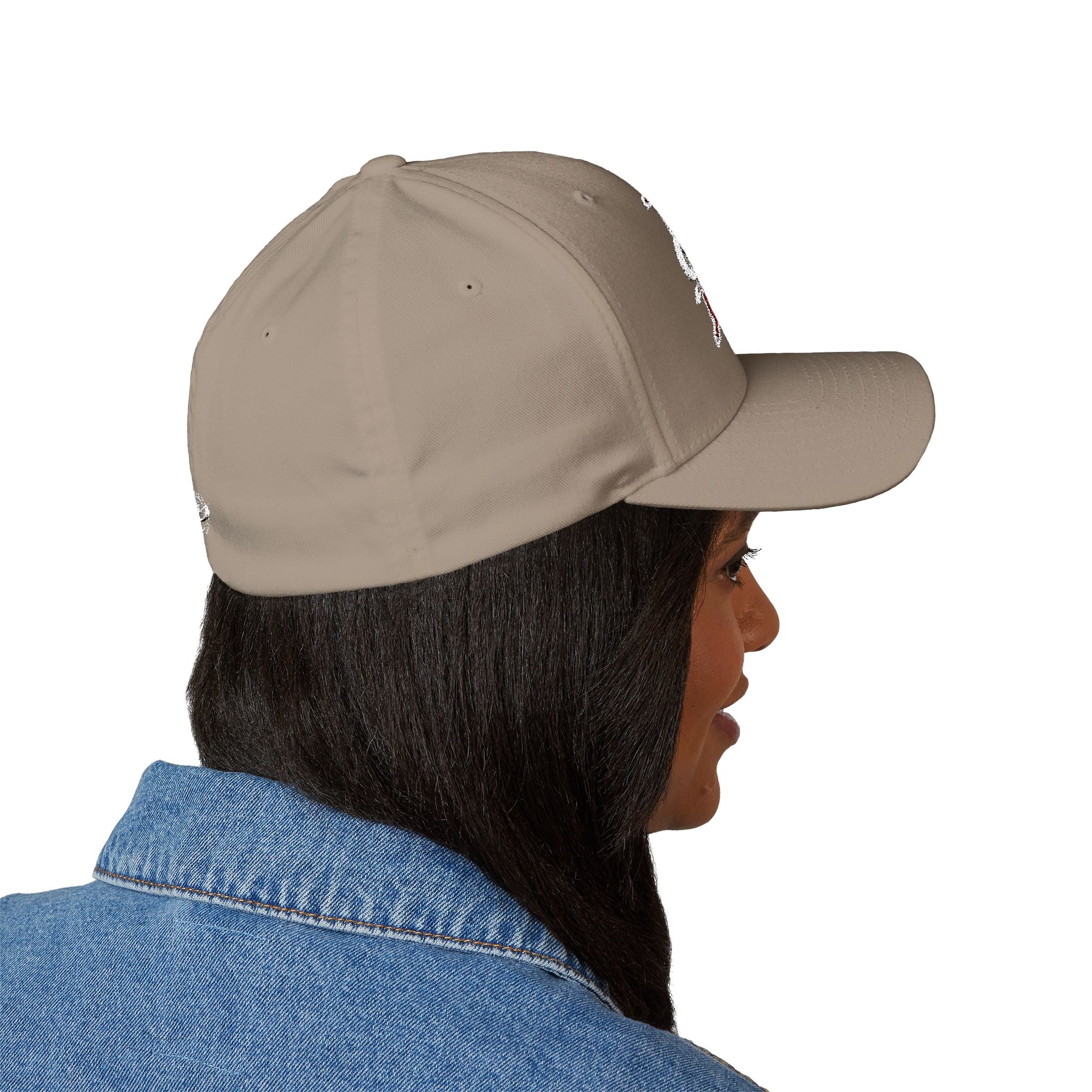 DD Bandana Logo Embroidered Closed Back Stretch Fit Cap
