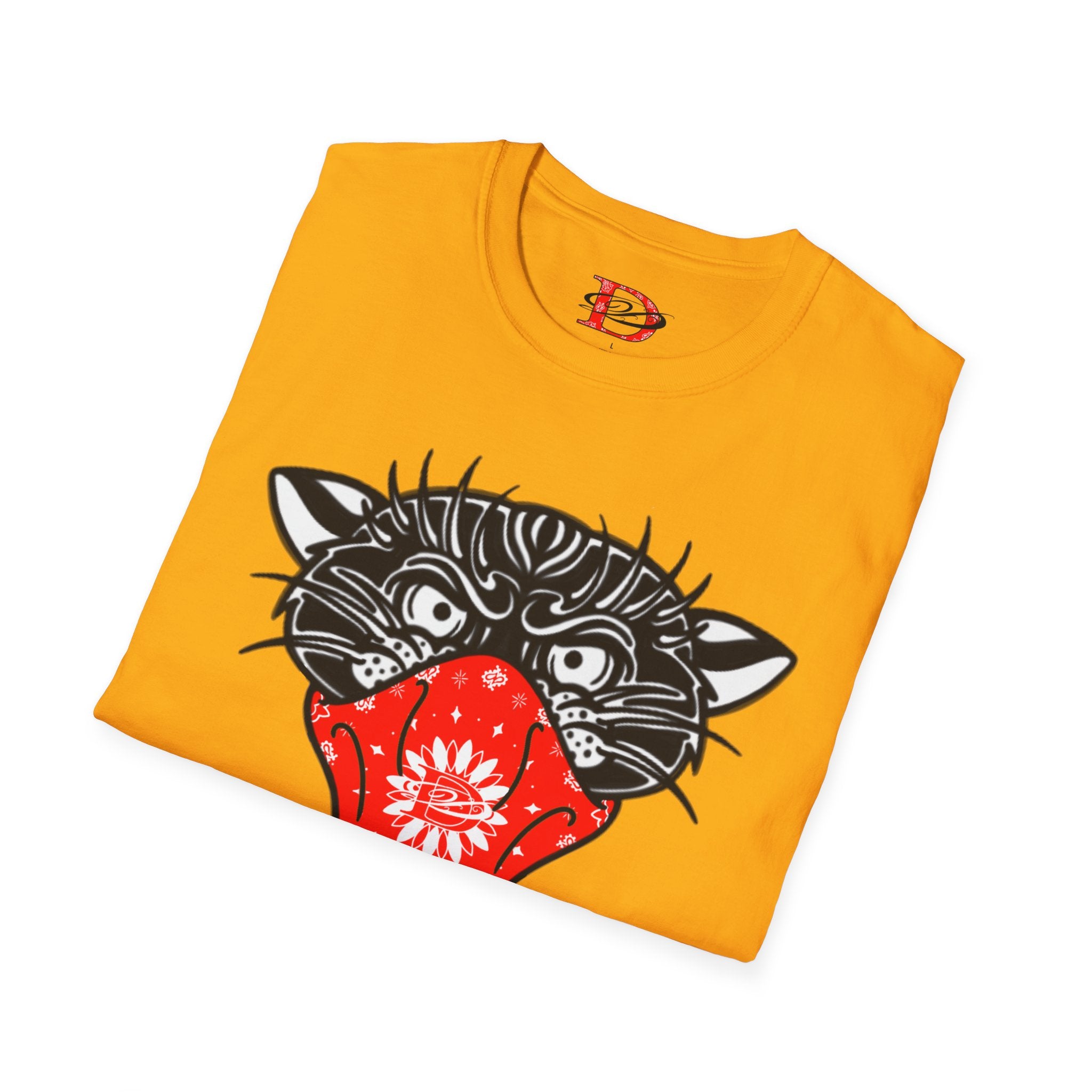 DD Bandito Panther | Softstyle T-Shirt, Unisex, Streetwear, Urban Fashion, Tattoo, Designer