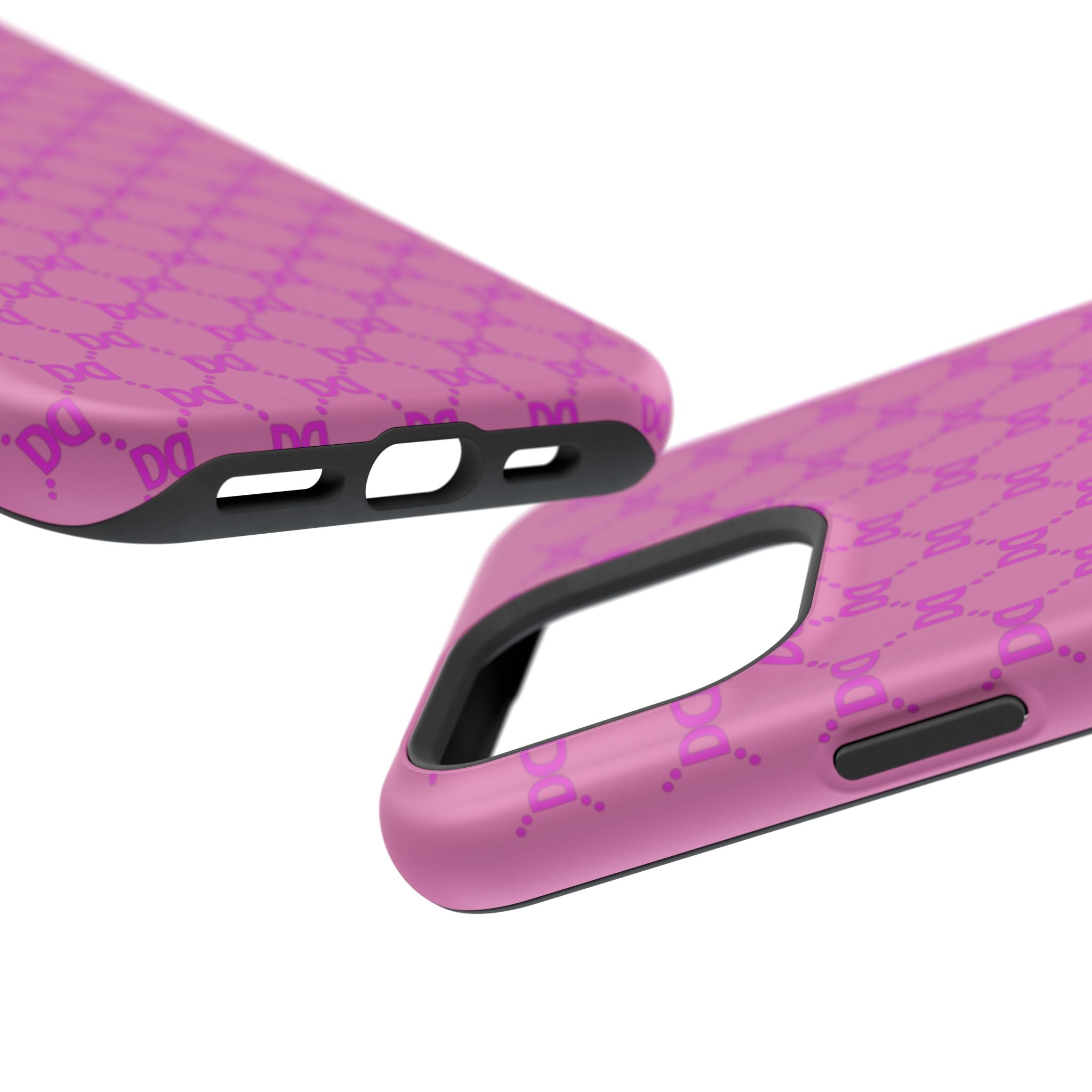 DD Monogram Pattern Magnetic Phone Case