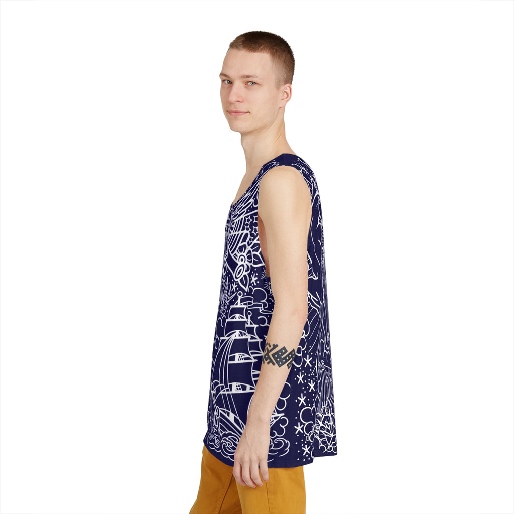American Traditional Tattoo Body Suit Tank Top AOP