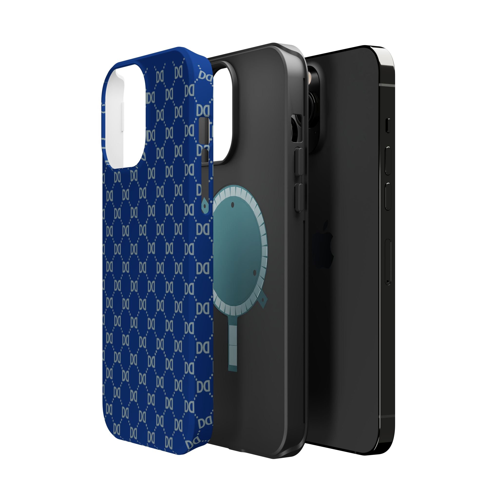DD Monogram Pattern Magnetic Phone Case