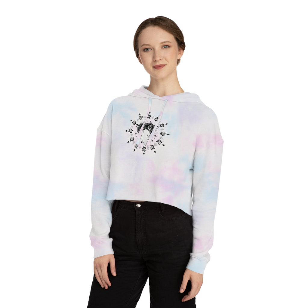 Bandito Panther Paisley Women’s Cropped Hoodie