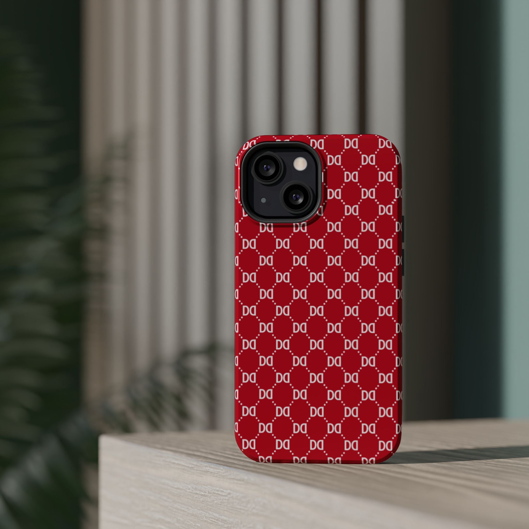 DD Monogram Pattern Magnetic Phone Case