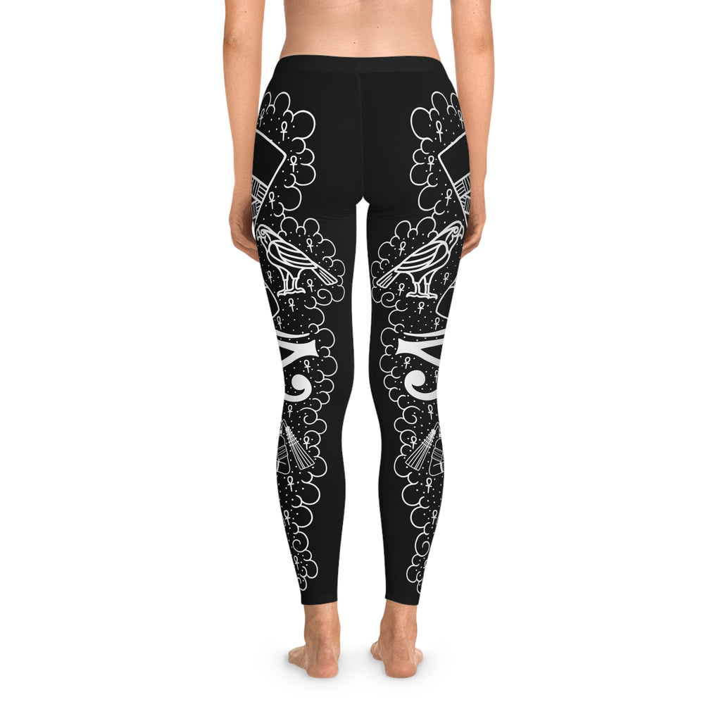 Ancient Egyptian Tattoo Leg Sleeve Women's Casual Leggings AOP