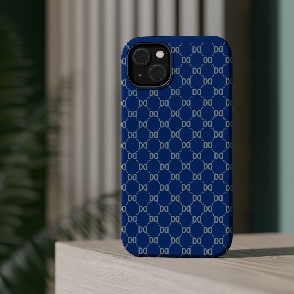 DD Monogram Pattern Magnetic Phone Case