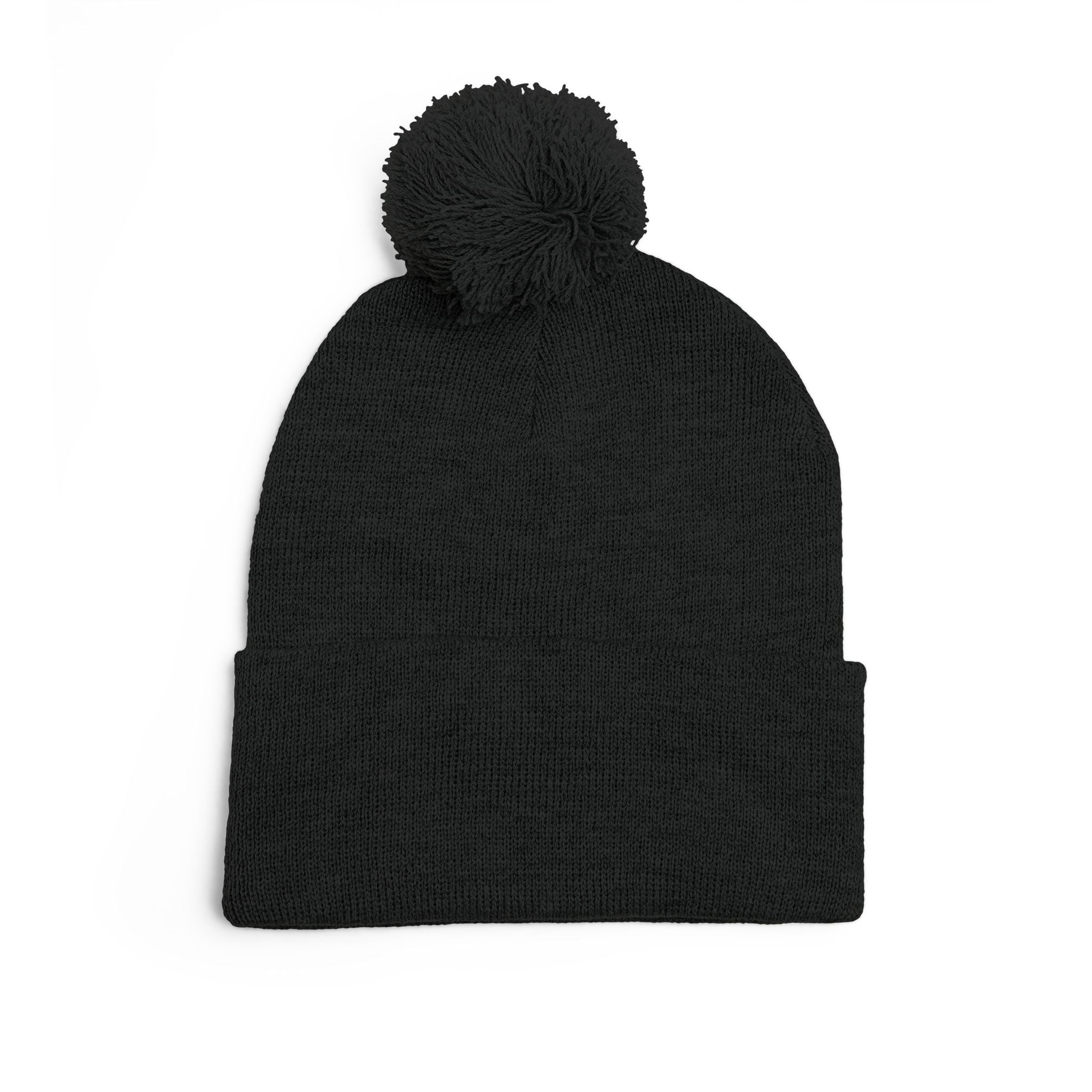 DD Box Logo Embroidered Pom-Pom Knit Beanie